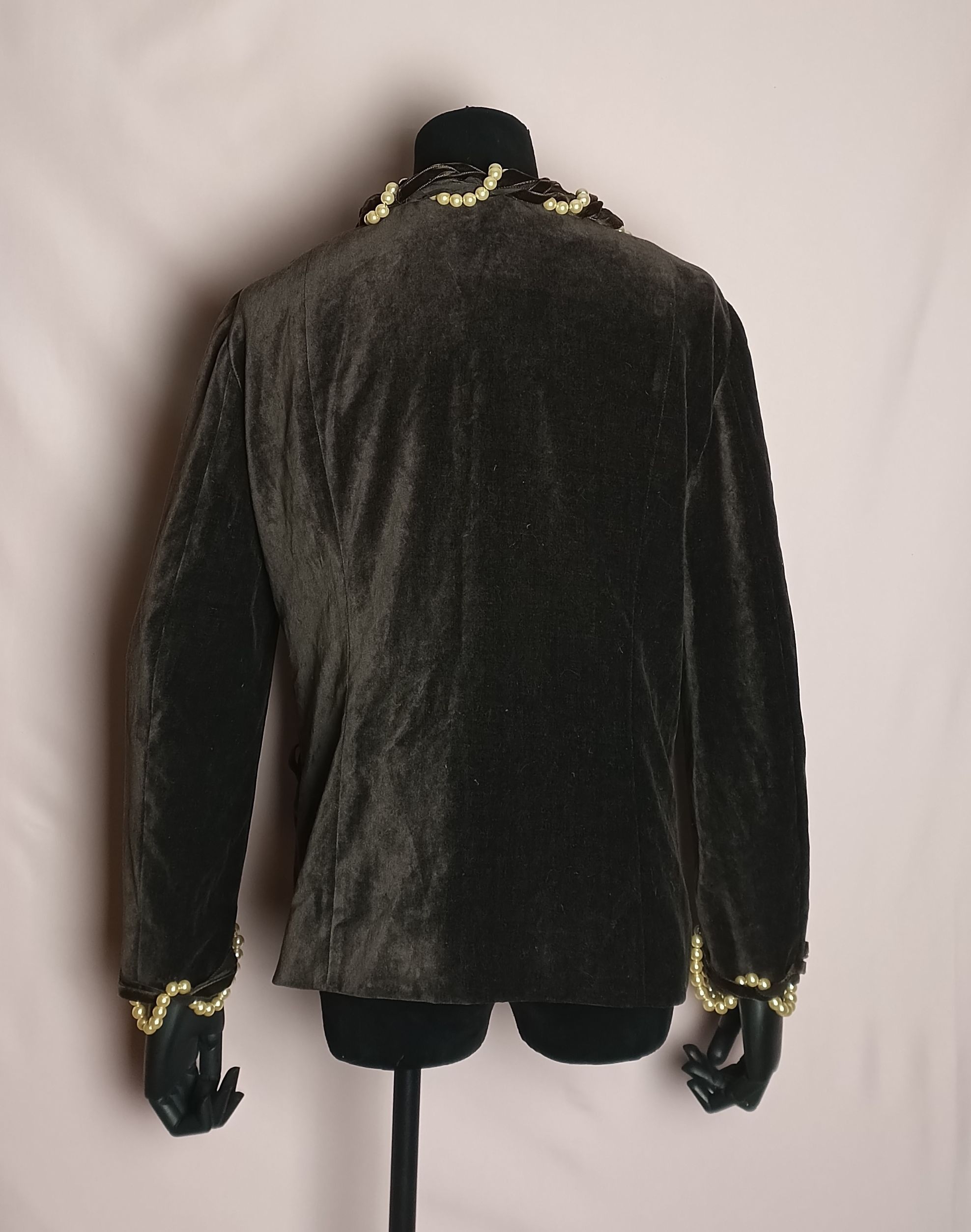 Moschino Moschino Cheap And Chic Brown Velvet Jacket Blazer Y2k Size M / US 6-8 / IT 42-44 - 3 Thumbnail