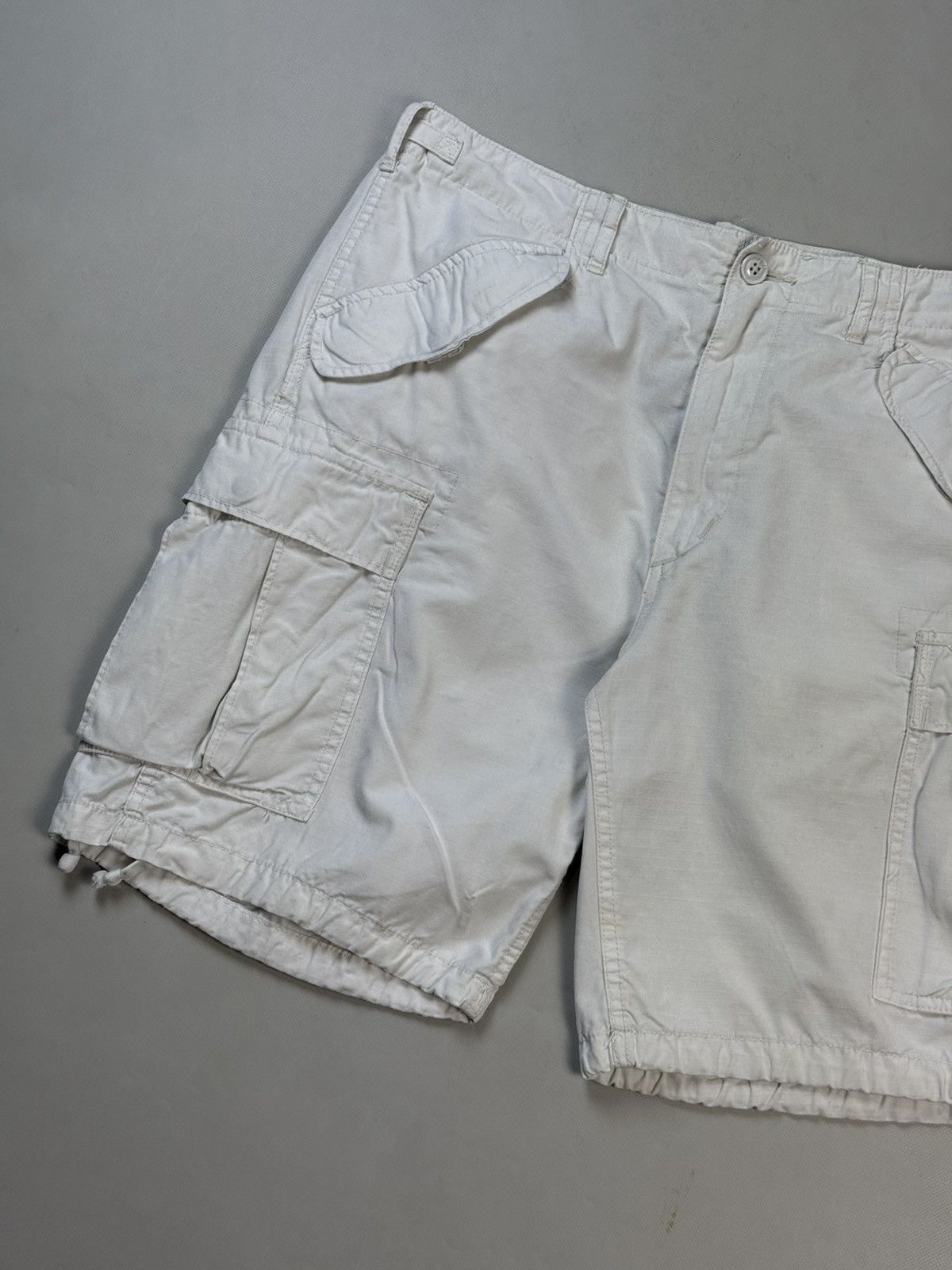 Polo Ralph Lauren Polo Ralph Lauren Men’s Military Khaki Drill Cargo Shorts Size US 36 / EU 52 - 3 Thumbnail
