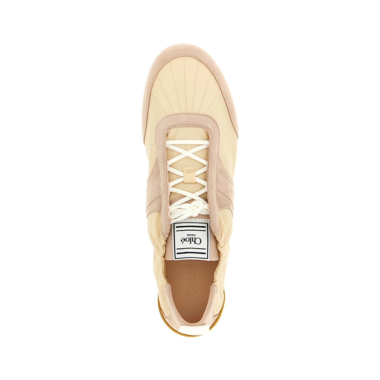 Chloe Chloe Kick Beige Sneakers New & Authentic (Euro Size:7;) Size US 7 / IT 37 - 4 Thumbnail