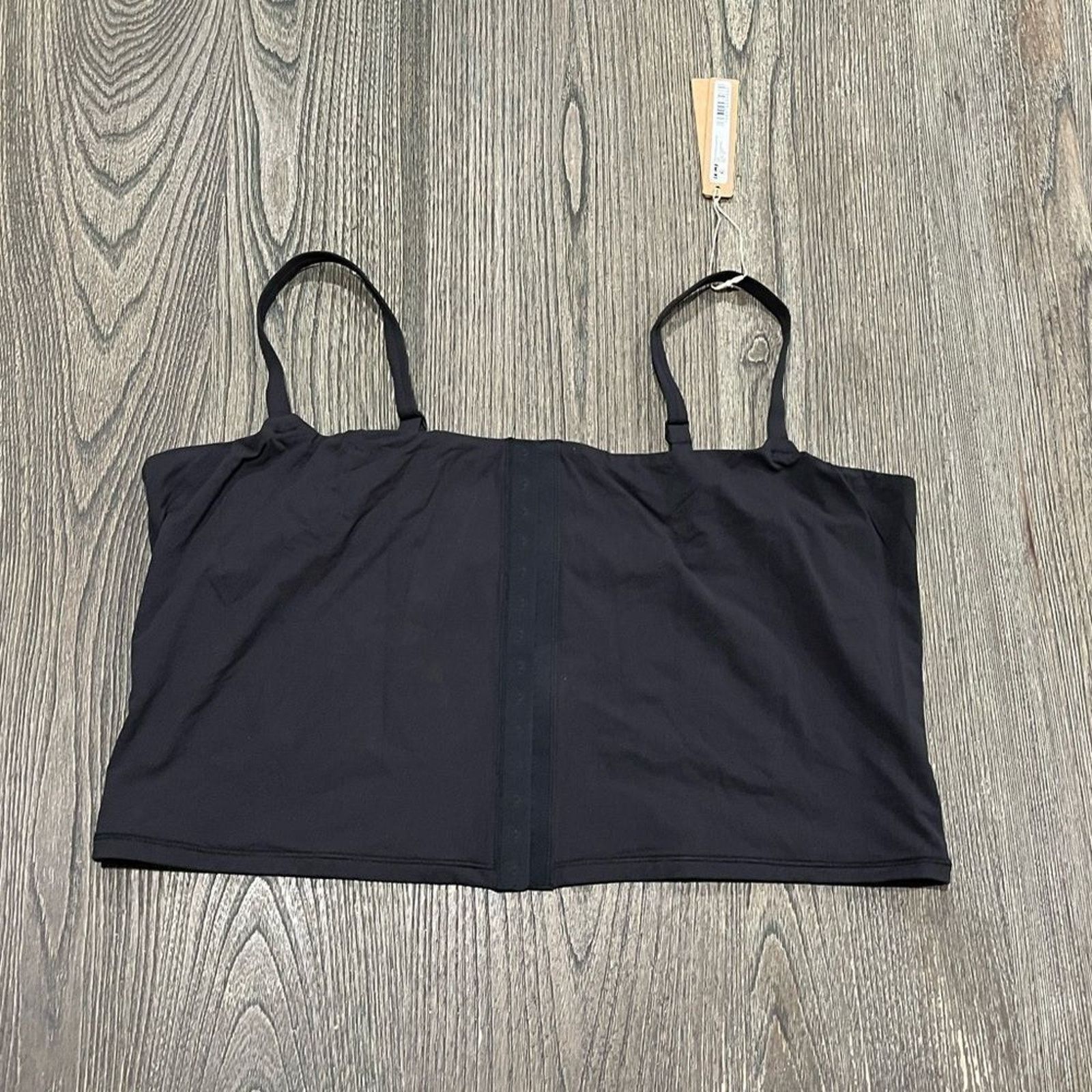 SKIMS NWT Skims Fits Everybody Adaptive Camisole Neck Onyx 4X Size 4XL / US 24-26 - 1 Thumbnail