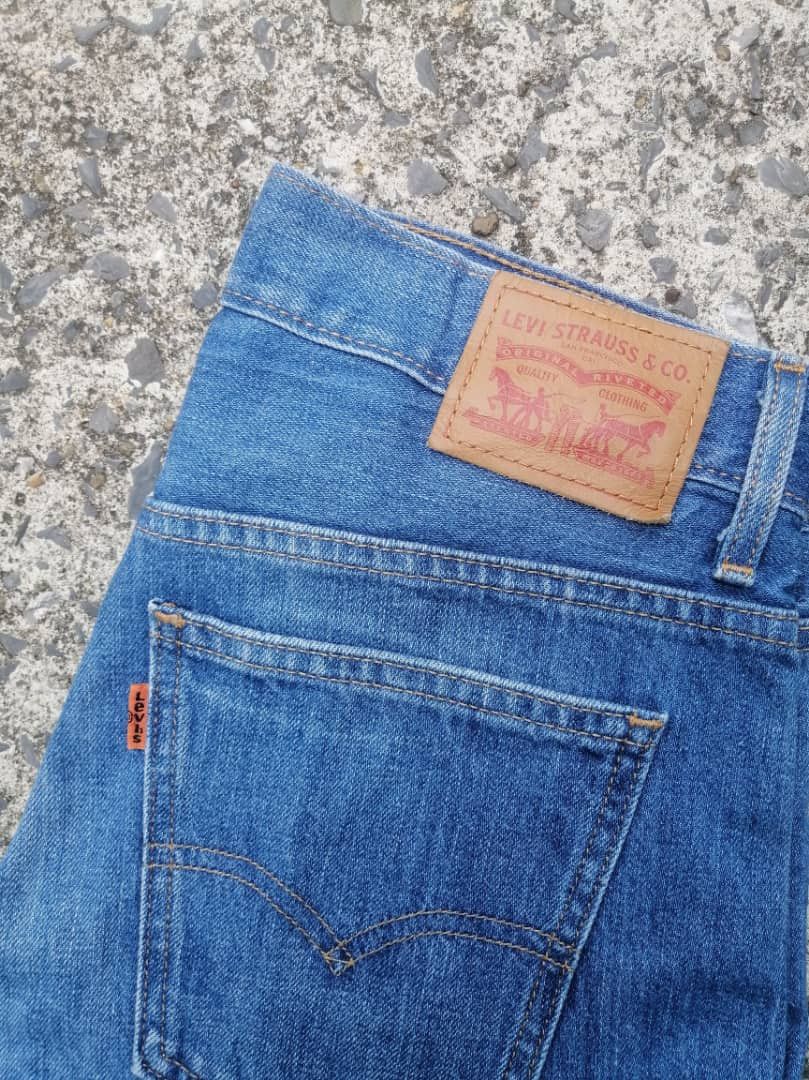 Levi's × Levi's Vintage Clothing Levi's Strauss Orange Tab Wide Leg Denim Jeans Size 27" / US 4 / IT 40 - 7 Thumbnail