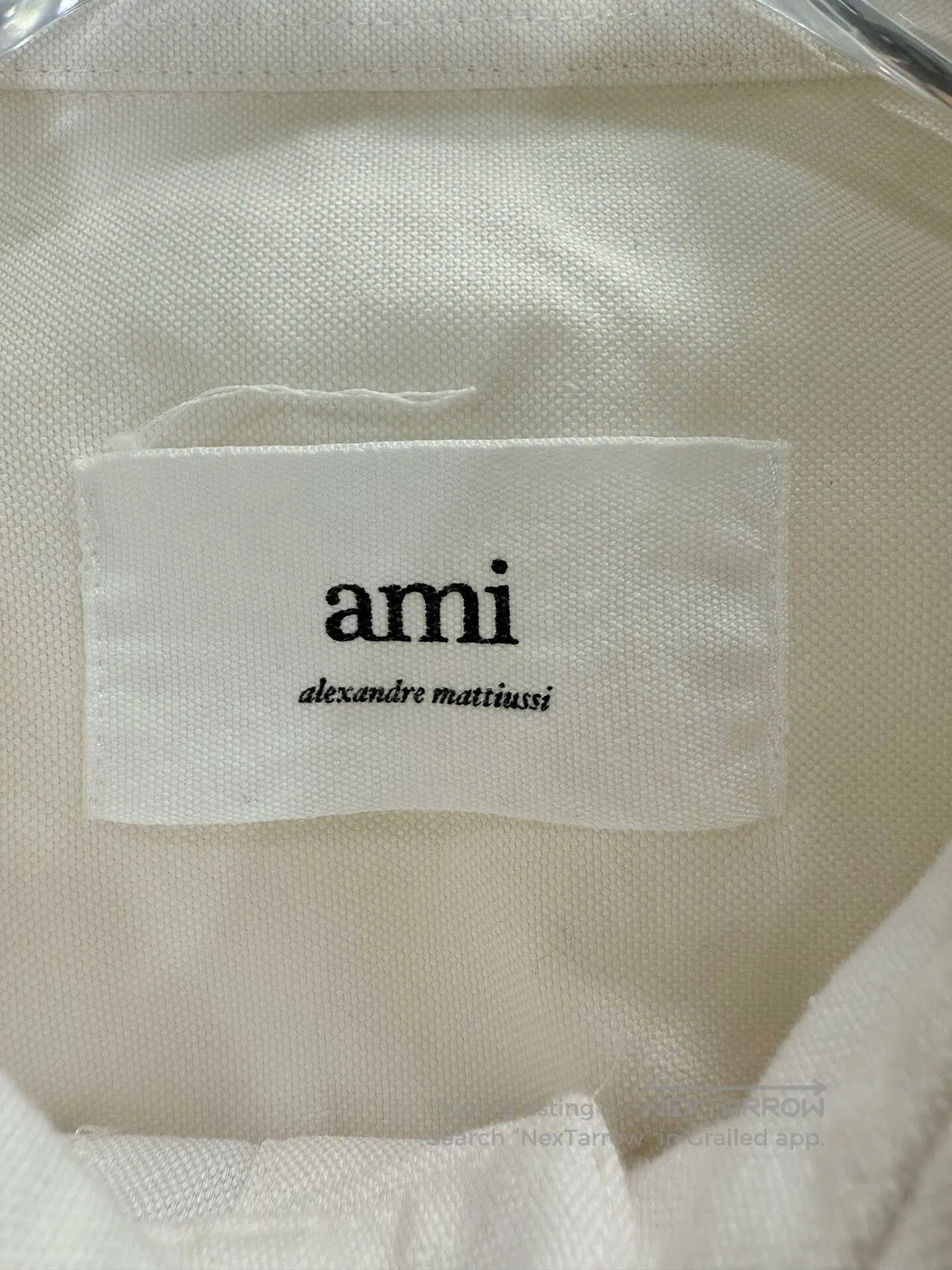 AMI Ami Beige Heart Long. Size US L / EU 52-54 / 3 - 3 Thumbnail
