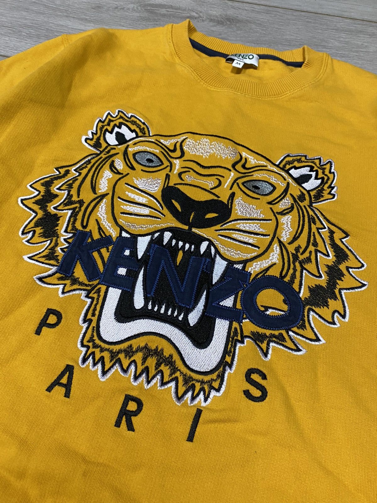 Kenzo Kenzo Paris tiger 🐯 big logo sweatshirt Size US M / EU 48-50 / 2 - 3 Thumbnail