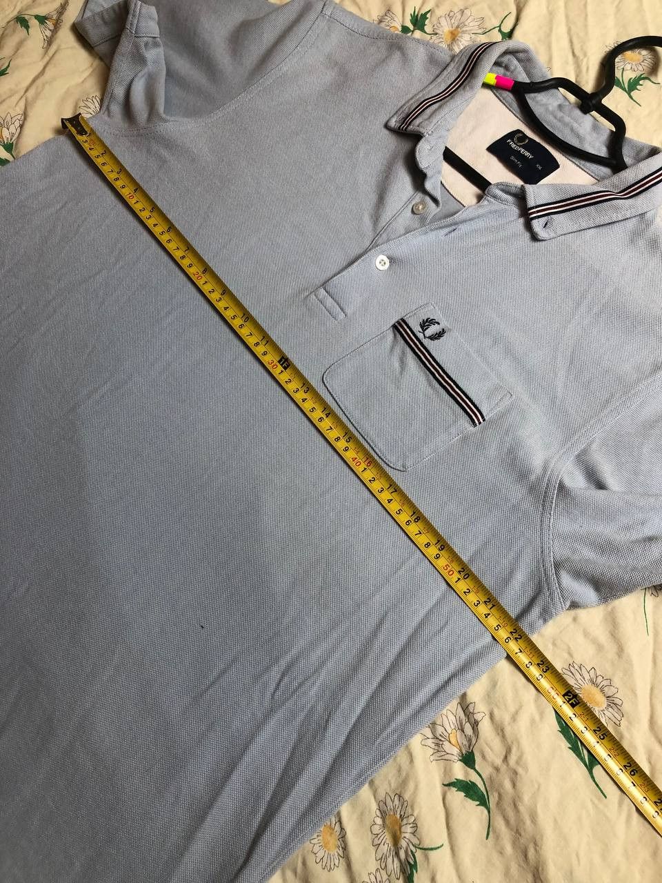 Fred Perry Fred Perry Slim Fit Short Sleeve Pocket Men's Polo Shirt Size US XXL / EU 58 / 5 - 5 Thumbnail