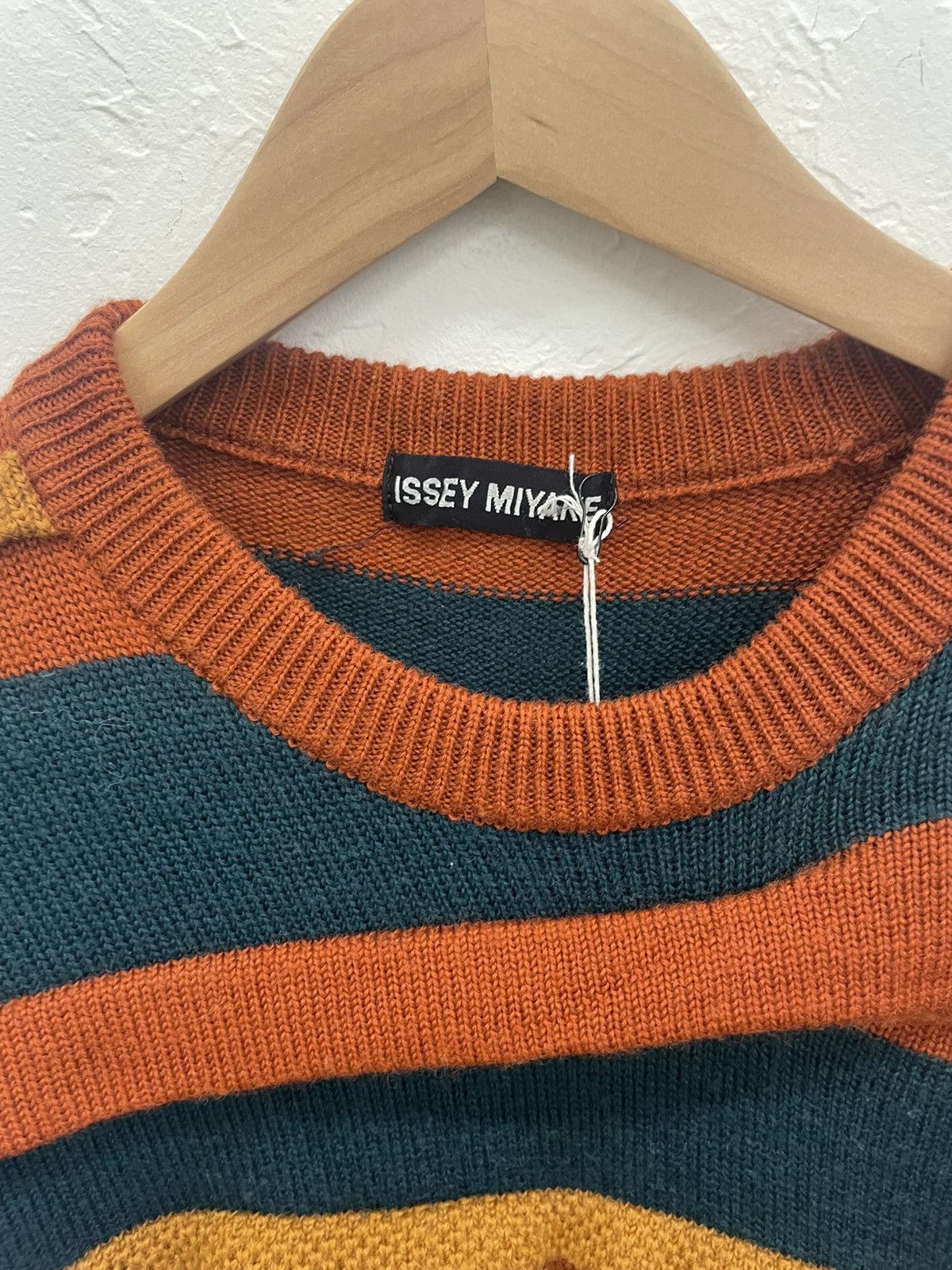 Issey Miyake 90s 3D Knit Sweater Size US M / EU 48-50 / 2 - 2 Thumbnail