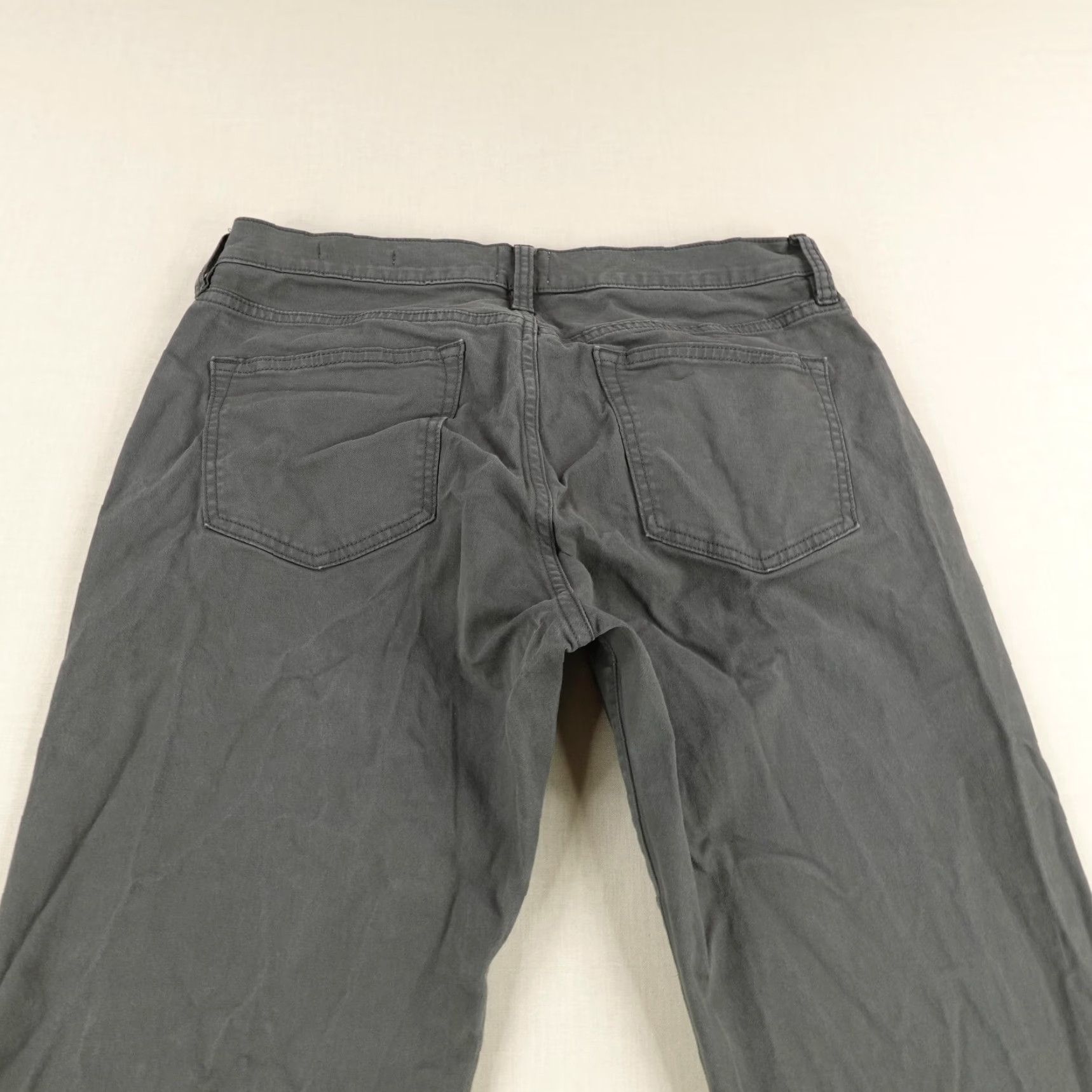 Flint And Tinder Flint and Tinder Pants Mens 31x32 Gray Slim Fit Stretch Chino Outdoors Work Flex Size US 31 - 5 Thumbnail