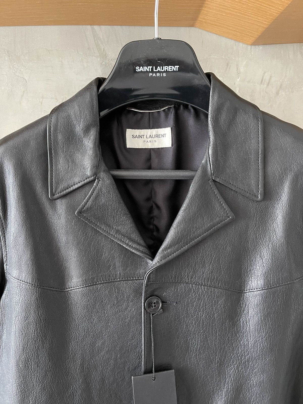 Saint Laurent Paris Saint Laurent Paris FW2013 western leather jacket Size US M / EU 48-50 / 2 - 2 Thumbnail