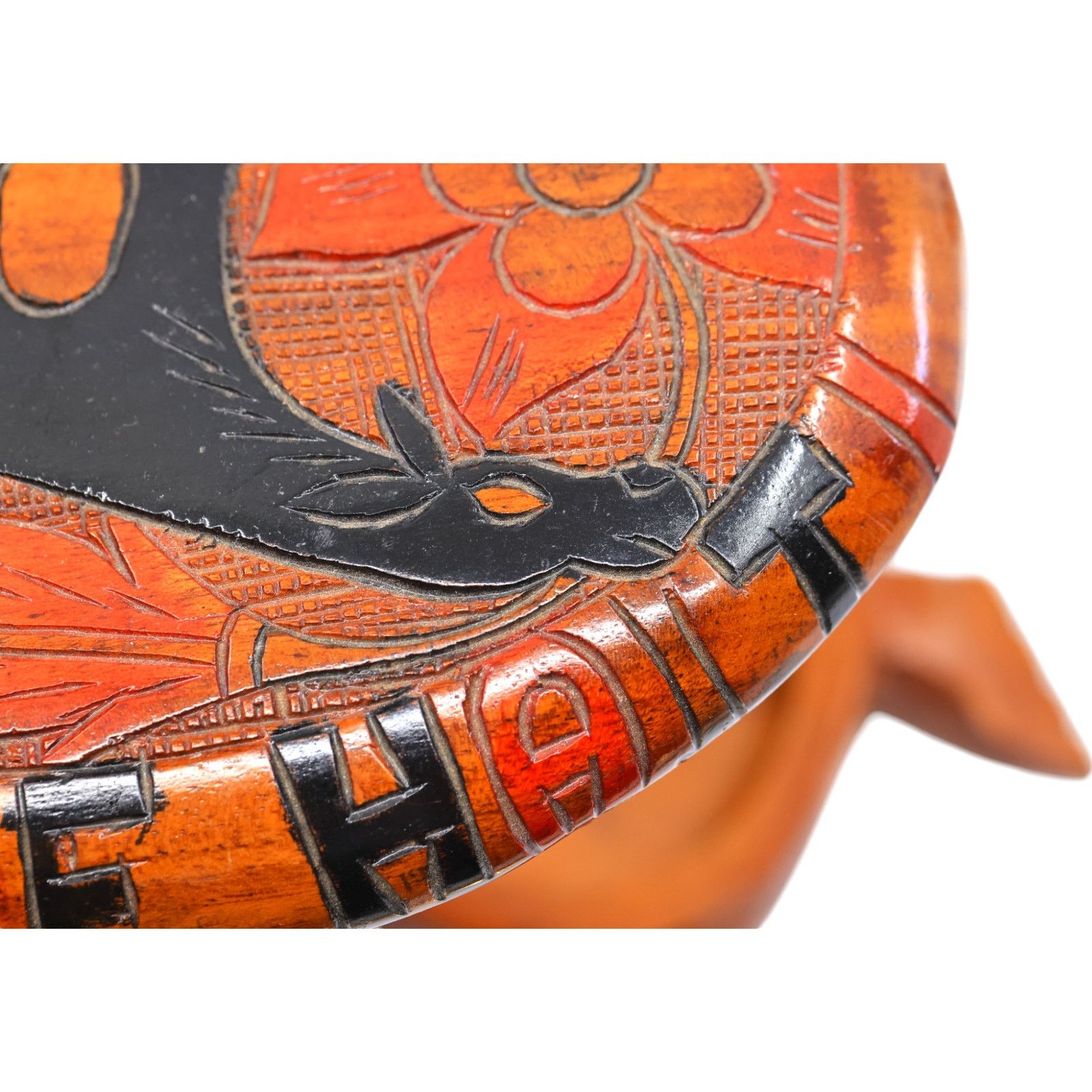 Other Labadee Haiti Wood Carved Turtle Jewelry Box Size ONE SIZE - 9 Thumbnail