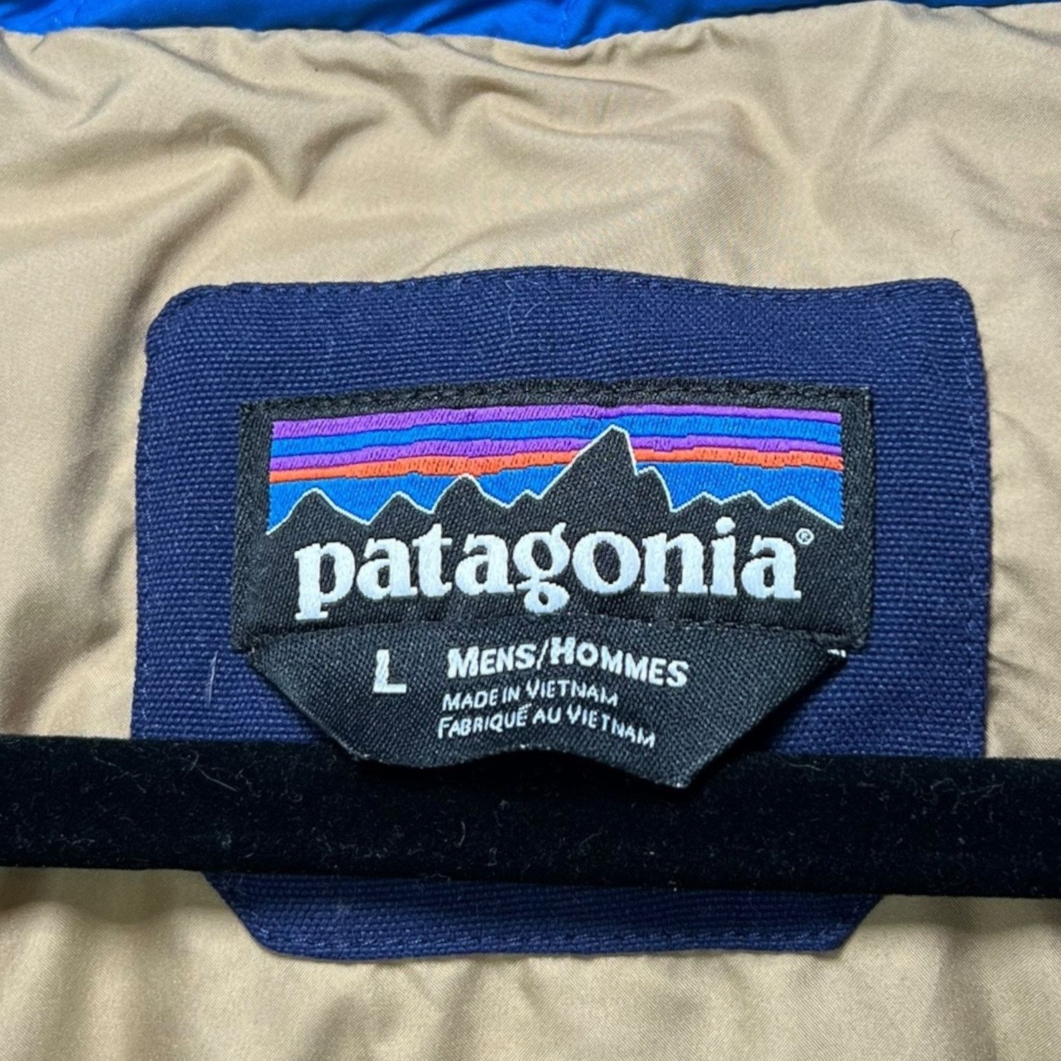 Patagonia Patagonia Goose Down Puffer Vest Men’s Large Navy and Blue Size US L / EU 52-54 / 3 - 3 Thumbnail