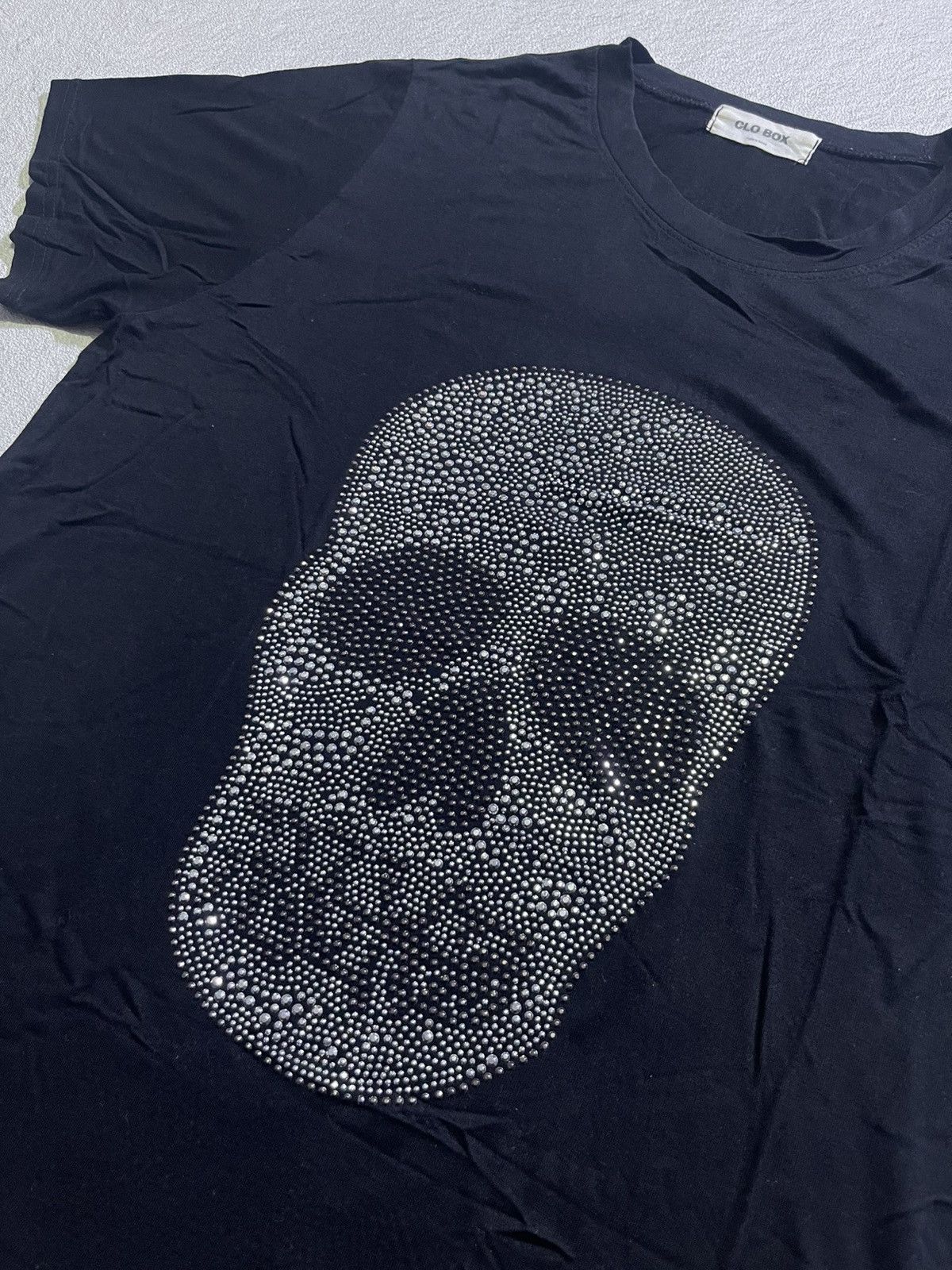 If Six Was Nine Y2K CLO BOX short tshirt skull gliter style Size US M / EU 48-50 / 2 - 3 Thumbnail