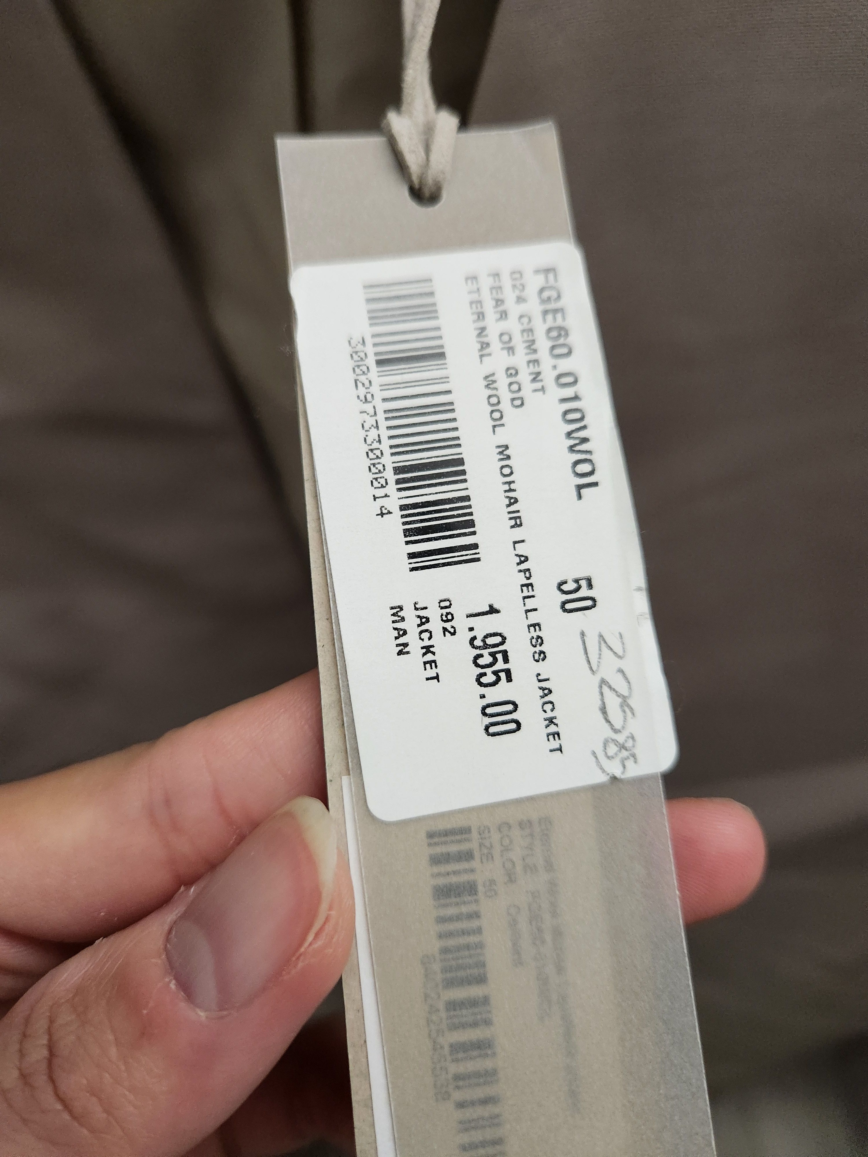 Fear of God Fear of God eternal mohair blazer Size 50R - 2 Thumbnail