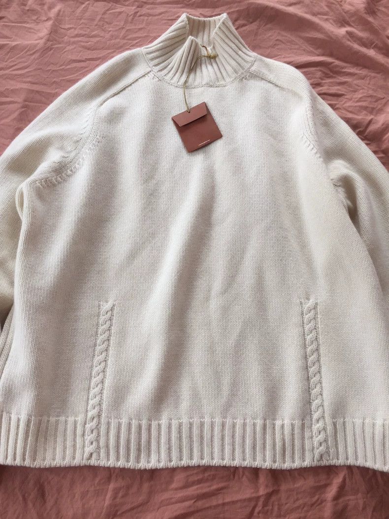 Loro Piana LORO PIANA High collar cashmere sweater Size XL / US 12-14 / IT 48-50 - 4 Thumbnail