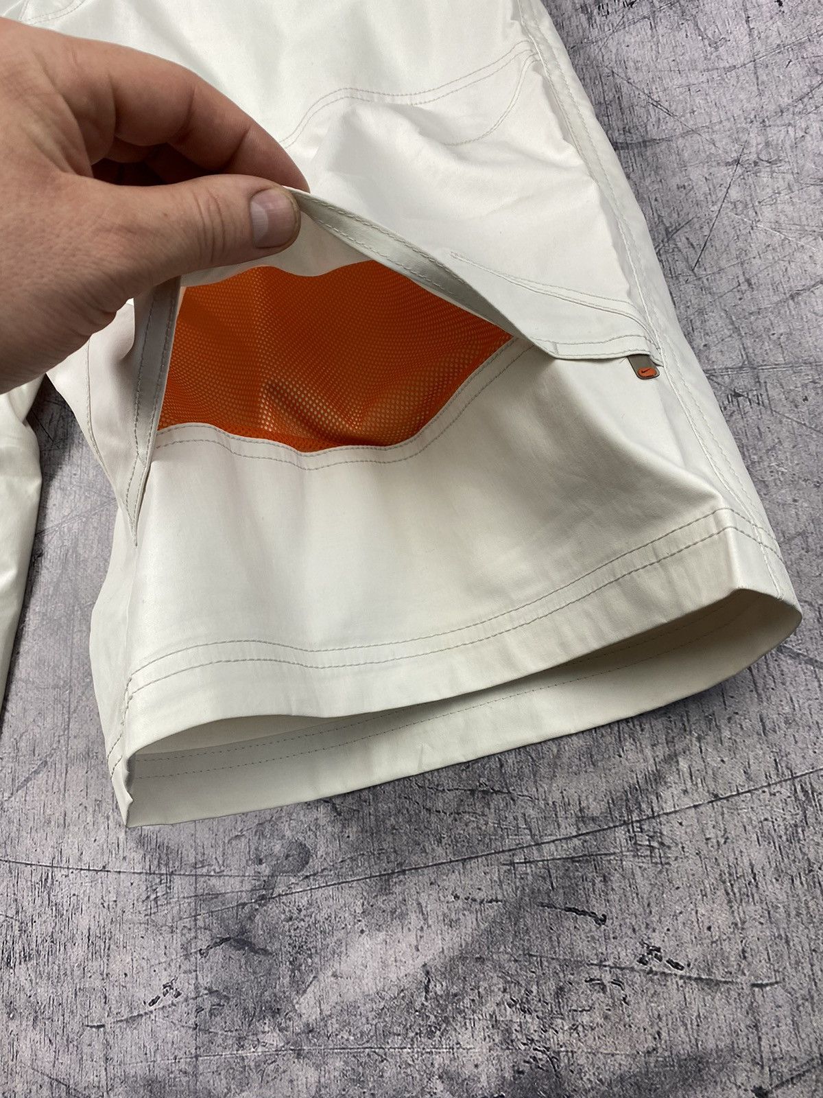 Nike × Nike ACG × Vintage Vintage Nike Swoosh Drill Shorts Size 32 Size US 32 / EU 48 - 7 Thumbnail