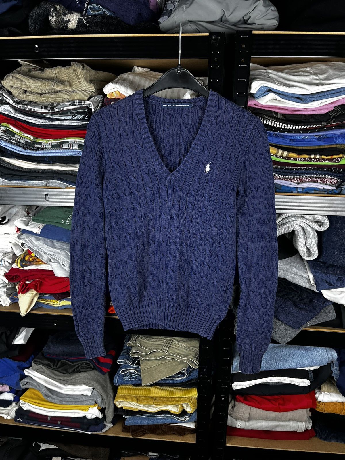 Polo Ralph Lauren × Ralph Lauren × Vintage Polo Ralph Lauren pullover knit sweater vintage Size S / US 4 / IT 40 - 4 Thumbnail