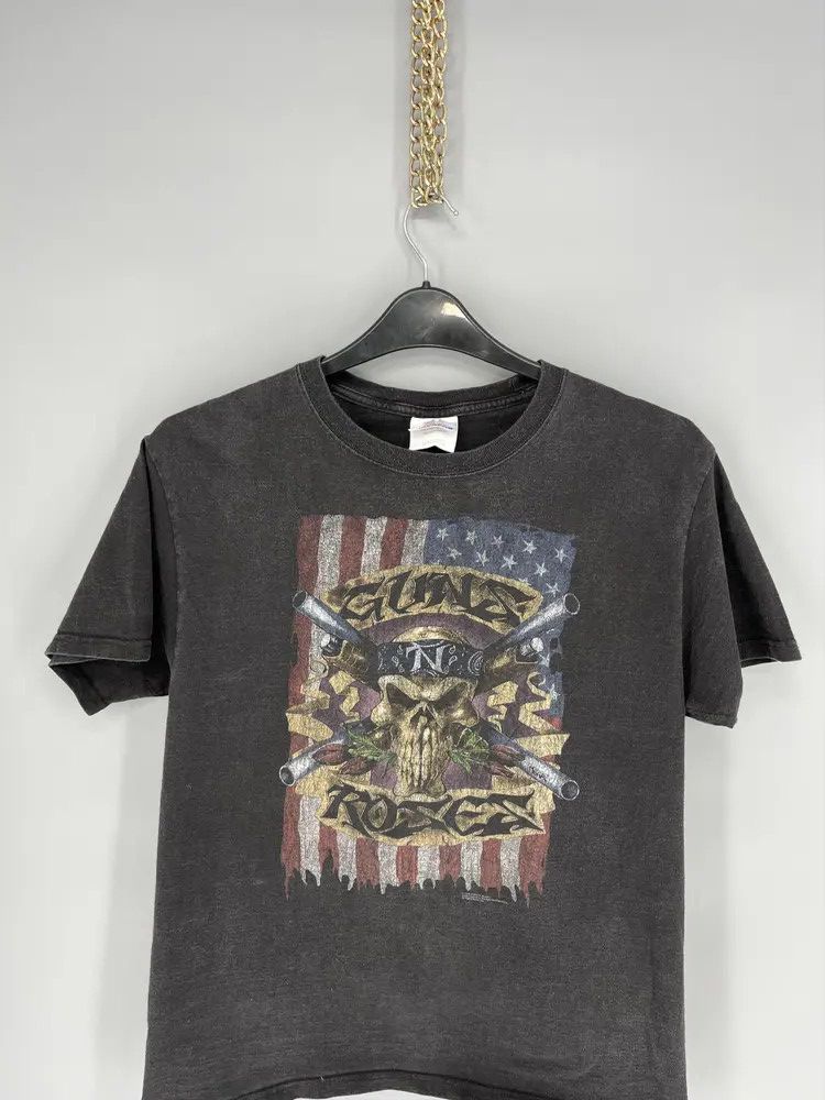 Band Tees × Vintage Vintage 2008 Guns And Roses tee Band Rock Metal streetwear Size US S / EU 44-46 / 1 - 6 Thumbnail