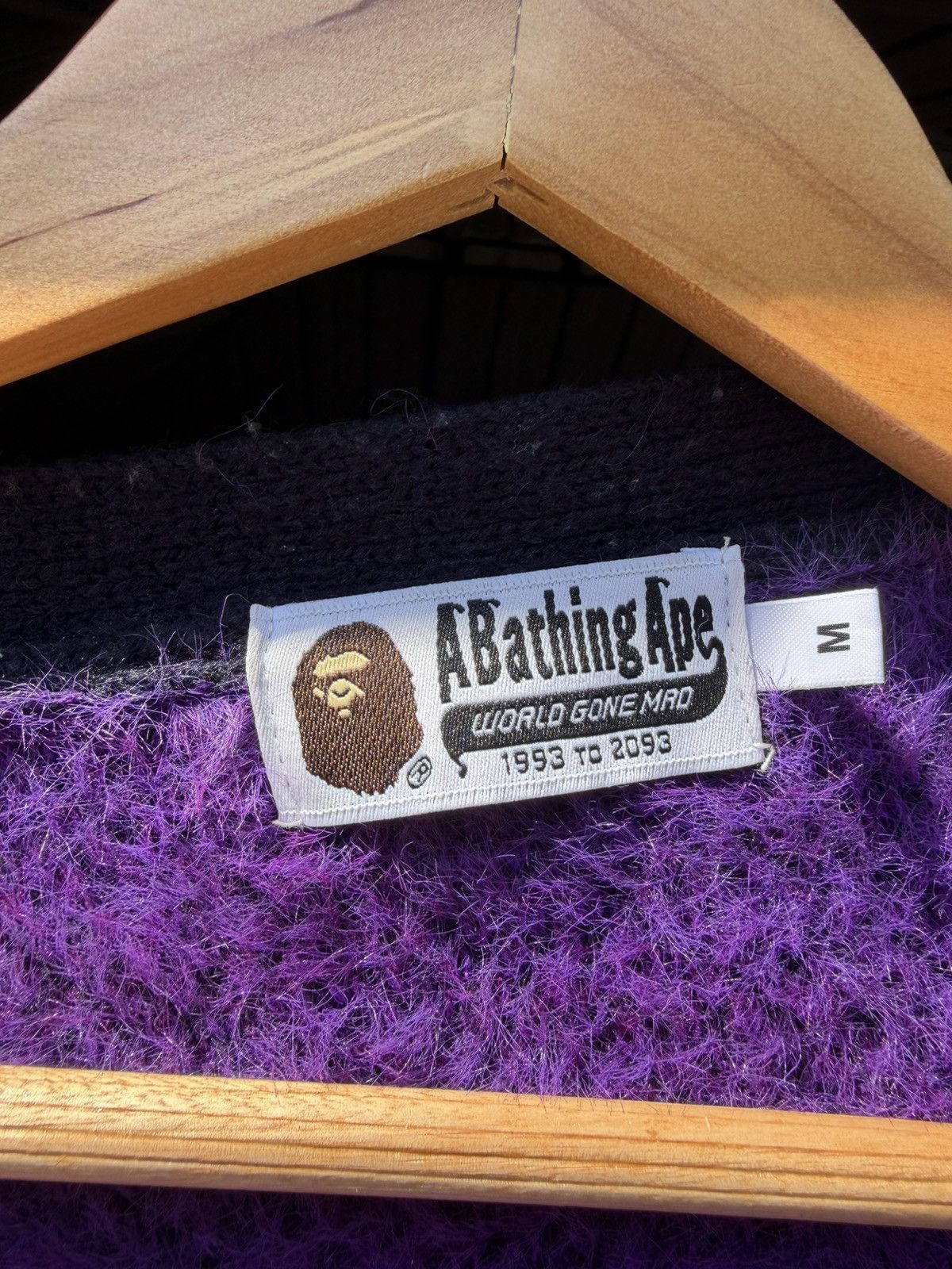 Bape Bape Purple Camo Cardigan Size US M / EU 48-50 / 2 - 7 Thumbnail