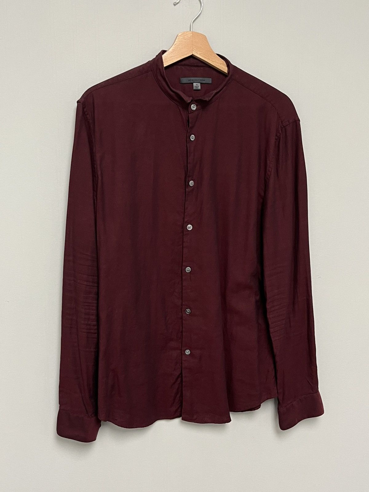 John Varvatos Wing collar wire neck shirt. Small Size US S / EU 44-46 / 1 - 2 Thumbnail