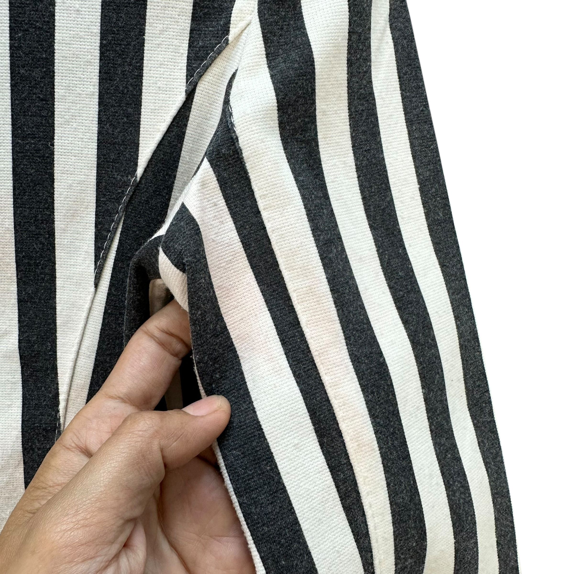 Other RINASCIMENTO Black White Striped Lightweight Blazer A75-1802 Size S / US 4 / IT 40 - 15 Thumbnail