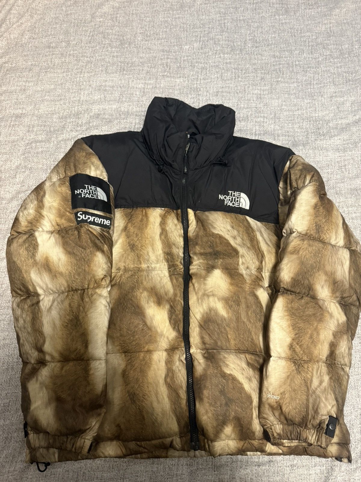 Supreme × The North Face Supreme tnf North face Fur print nuptse jacket Size US M / EU 48-50 / 2 - 1 Thumbnail