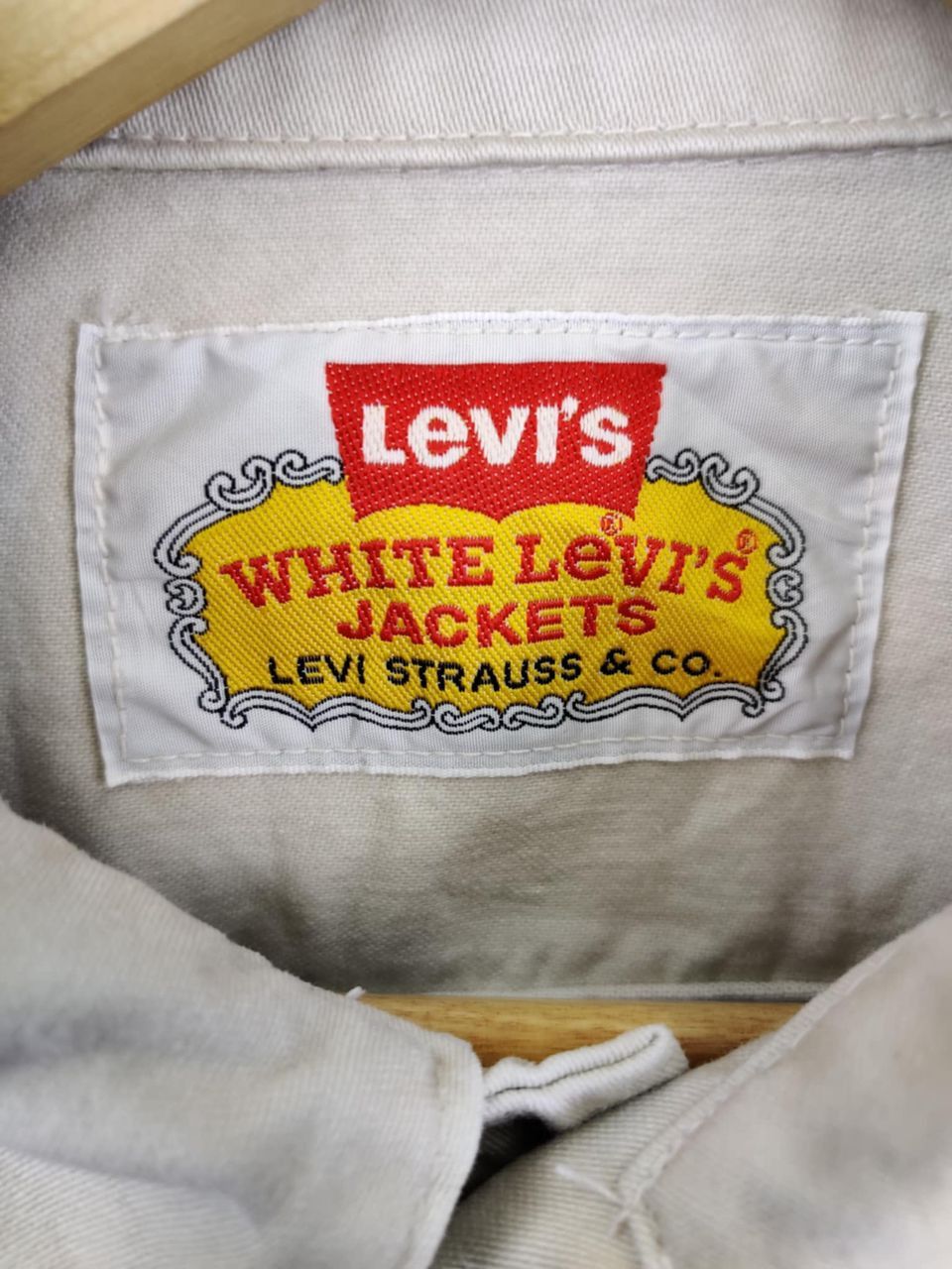 Levi's Vintage 90s Levis White Tab Trucker Jacket Size US M / EU 48-50 / 2 - 13 Thumbnail