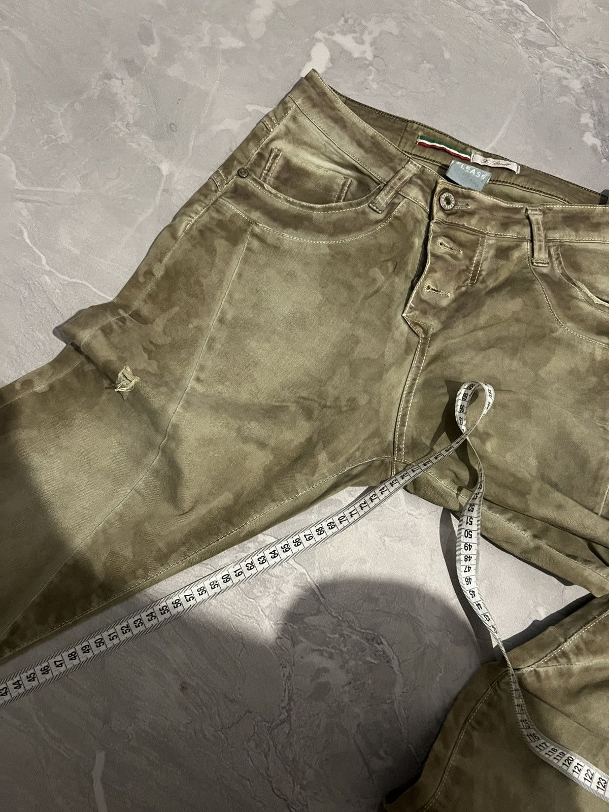 Japanese Brand Japanese Archive Slim Faded Jean / Number Nine Style Washed Size US 31 - 10 Thumbnail