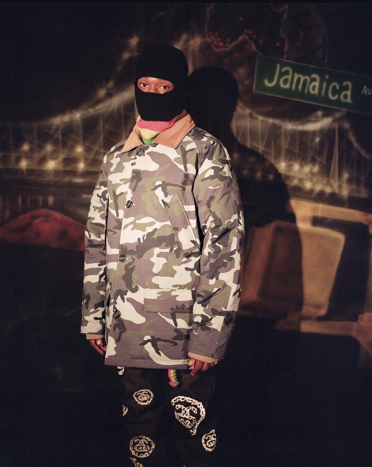 DENIM TEARS × Stussy Stussy x Denim Tears Camo Down Parka Large Size US L / EU 52-54 / 3 - 6 Thumbnail