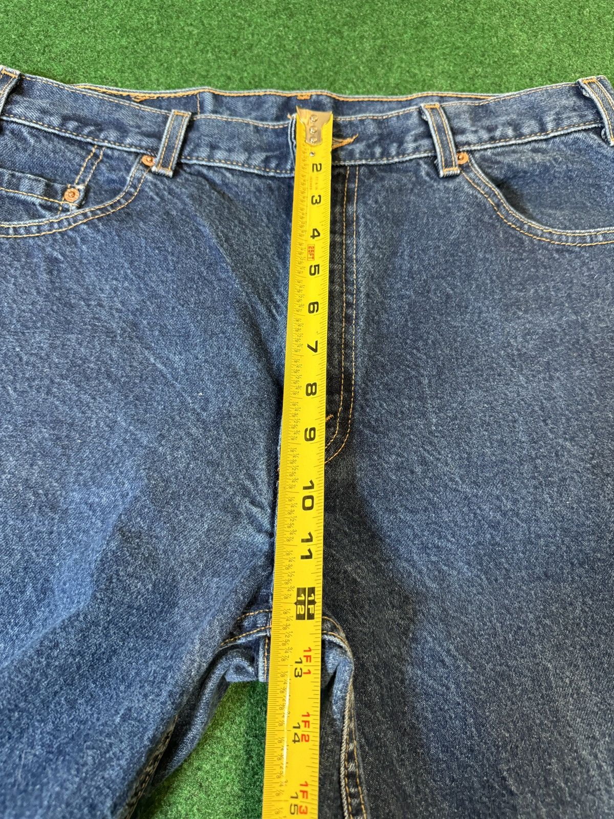 Levi's Vintage Clothing × Vintage Vintage Levi’s 505 USA MADE Regular Fit Straight Leg Jeans Size US 36 / EU 52 - 11 Thumbnail