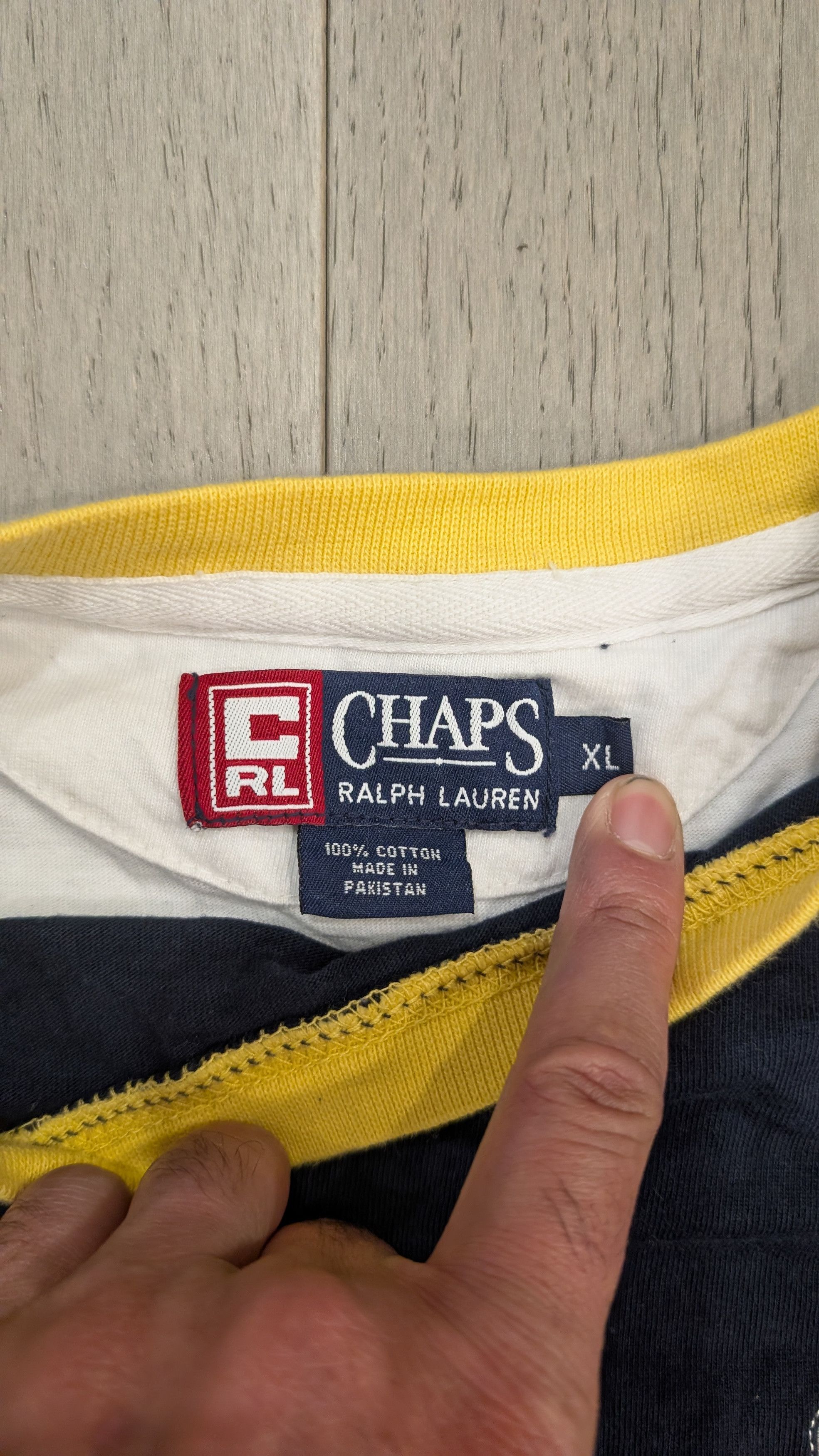 Chaps Ralph Lauren Vintage Chaps Ralph Lauren L/S Size US XL / EU 56 / 4 - 3 Thumbnail