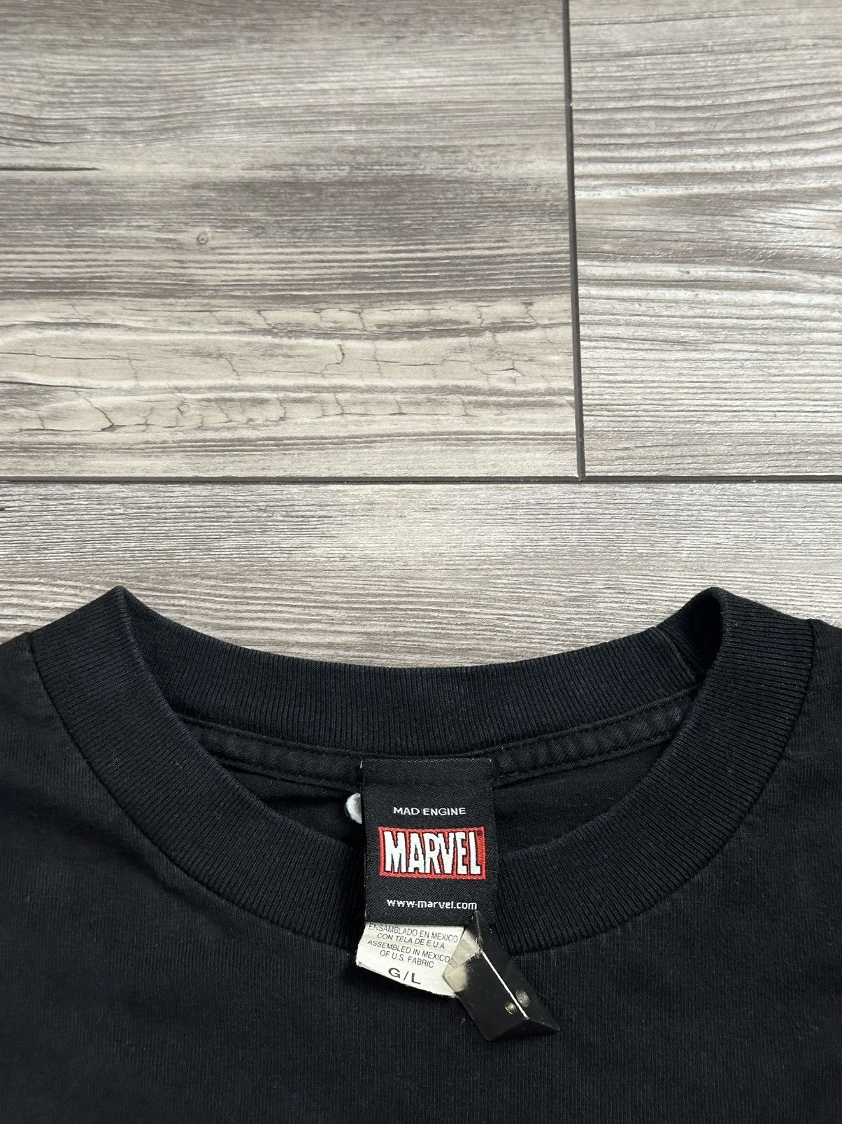 Marvel Comics × Vintage Y2K Marvel Mad Engine Xavier Institute For Higher Learning T Size US L / EU 52-54 / 3 - 4 Thumbnail