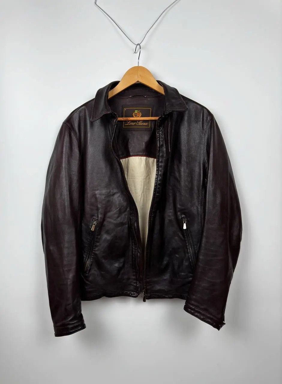 Loro Piana Loro Piana Caferacer Leather Jacket Size US M / EU 48-50 / 2 - 2 Thumbnail