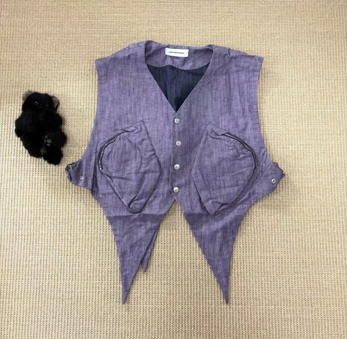 Kiko Kostadinov Kiko Kostadinov 22SS Lavender Vest J29 Size US M / EU 48-50 / 2 - 1 Thumbnail