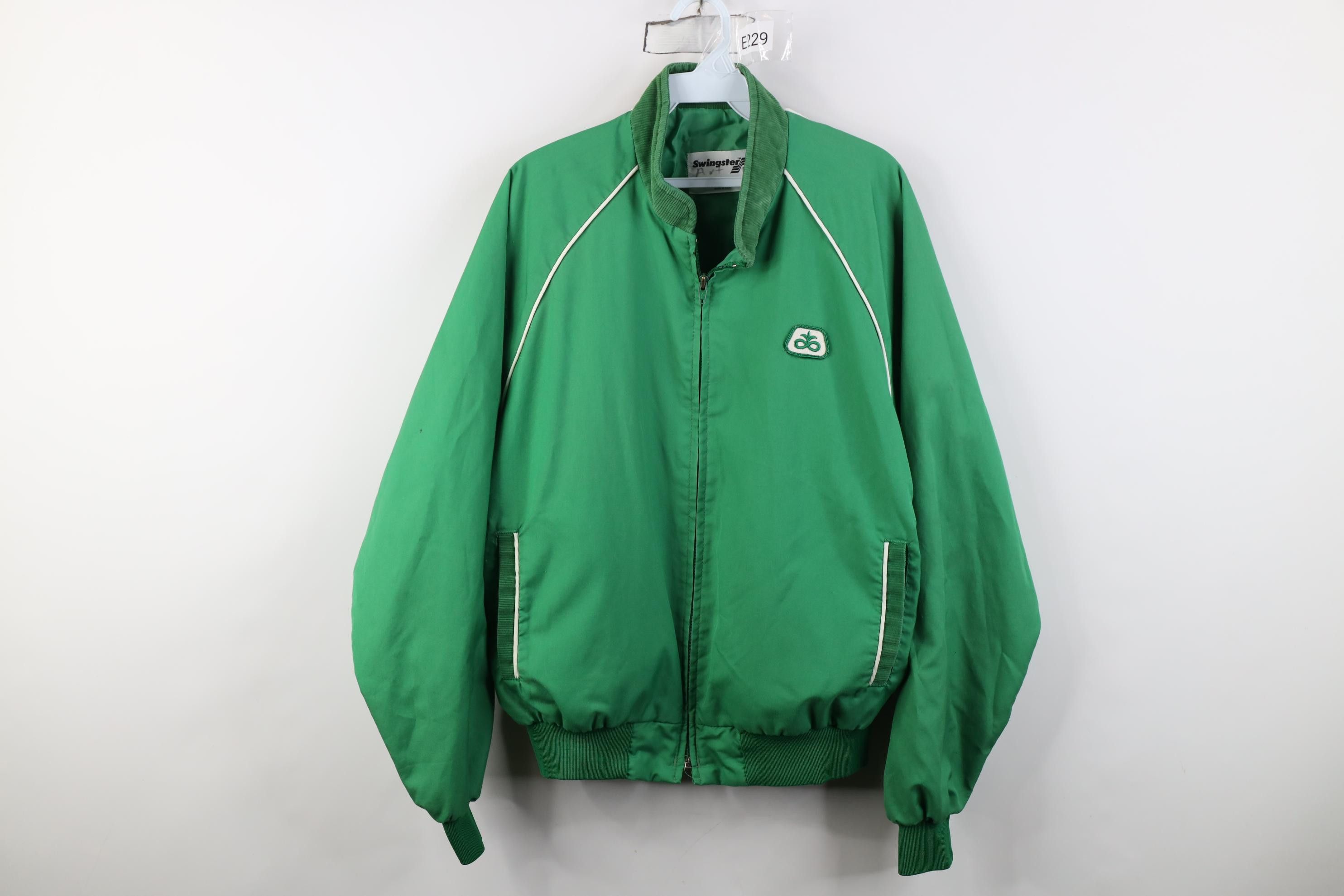Vintage Vintage 70s 80s Swingster Corduroy Trim Bomber Jacket USA Size US L / EU 52-54 / 3 - 1 Thumbnail