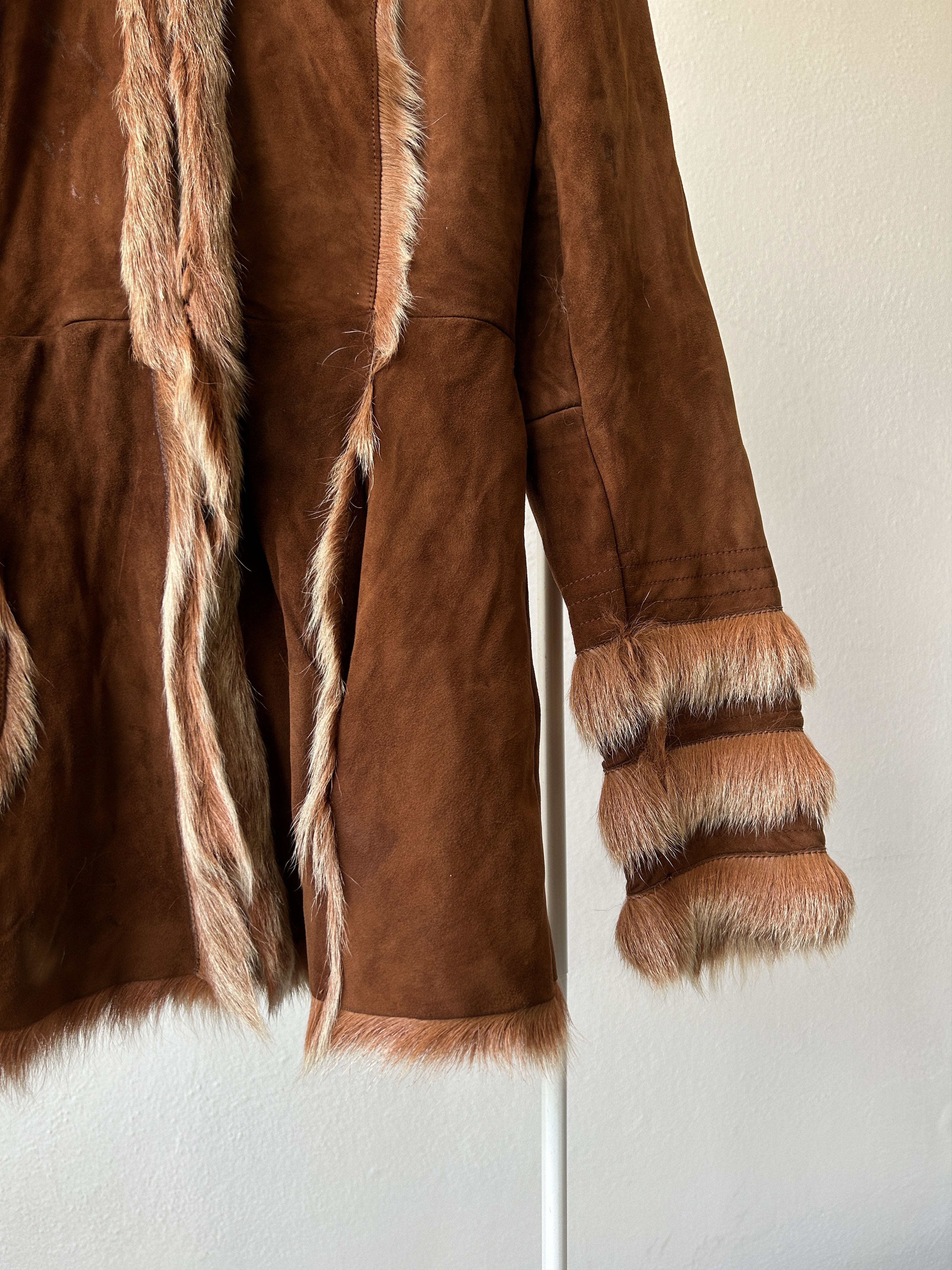 Vintage Vintage suede penny lane coat Size XS / US 0-2 / IT 36-38 - 5 Thumbnail