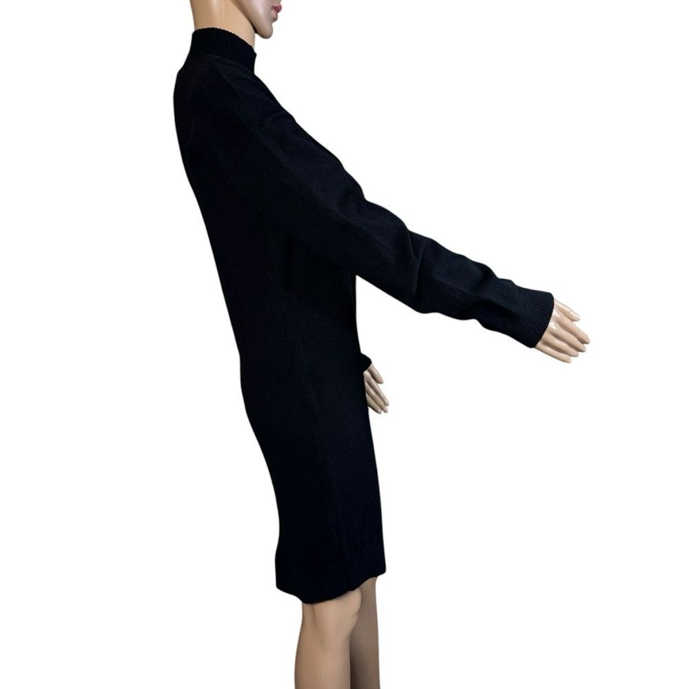 Other BCBGeneration Long Sleeve Mock Neck Shoulder Cut Out Black Size M / US 6-8 / IT 42-44 - 9 Thumbnail