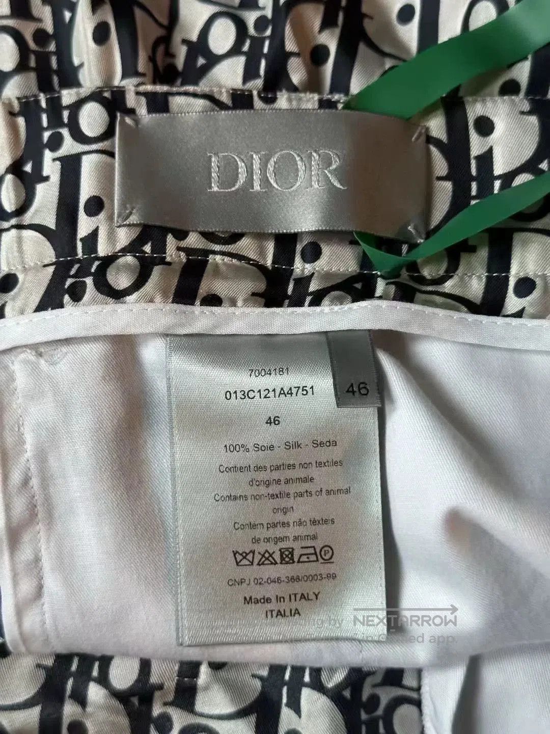 Dior dior black and white printed shorts. Size US 30 / EU 46 - 2 Thumbnail