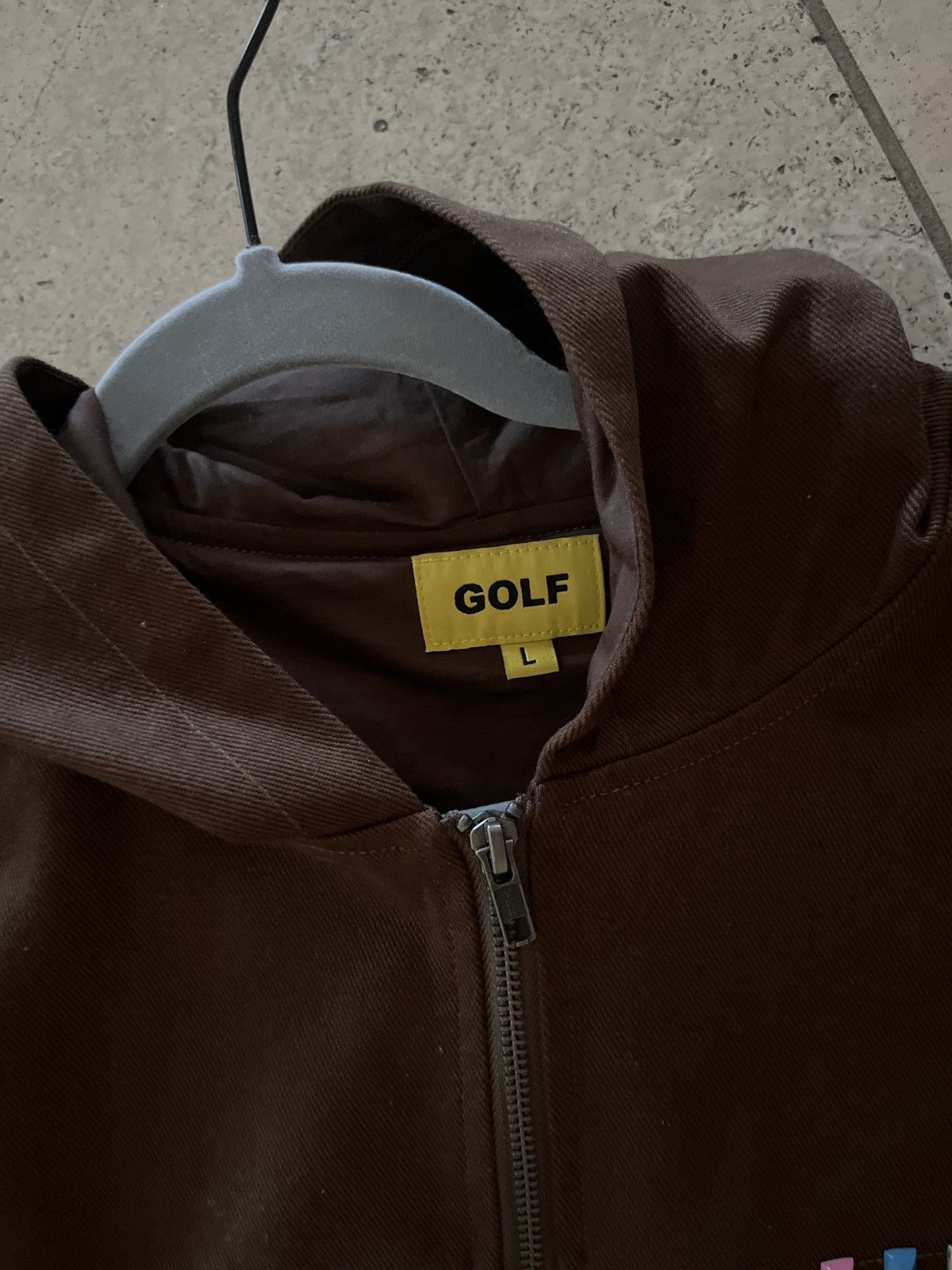 Golf Wang Brown Golf Wang Studded Jacket Size L Size US L / EU 52-54 / 3 - 5 Thumbnail