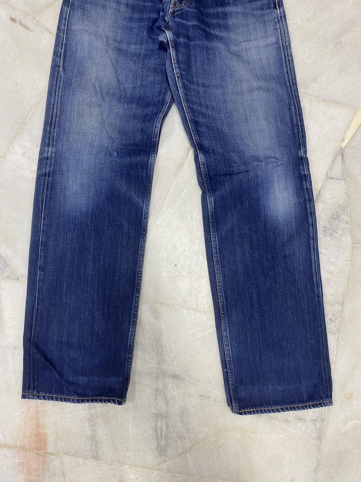 Levi's Size 29x31.5 Vintage Levis Distressed Jeans Faded Pants Size US 29 - 2 Thumbnail