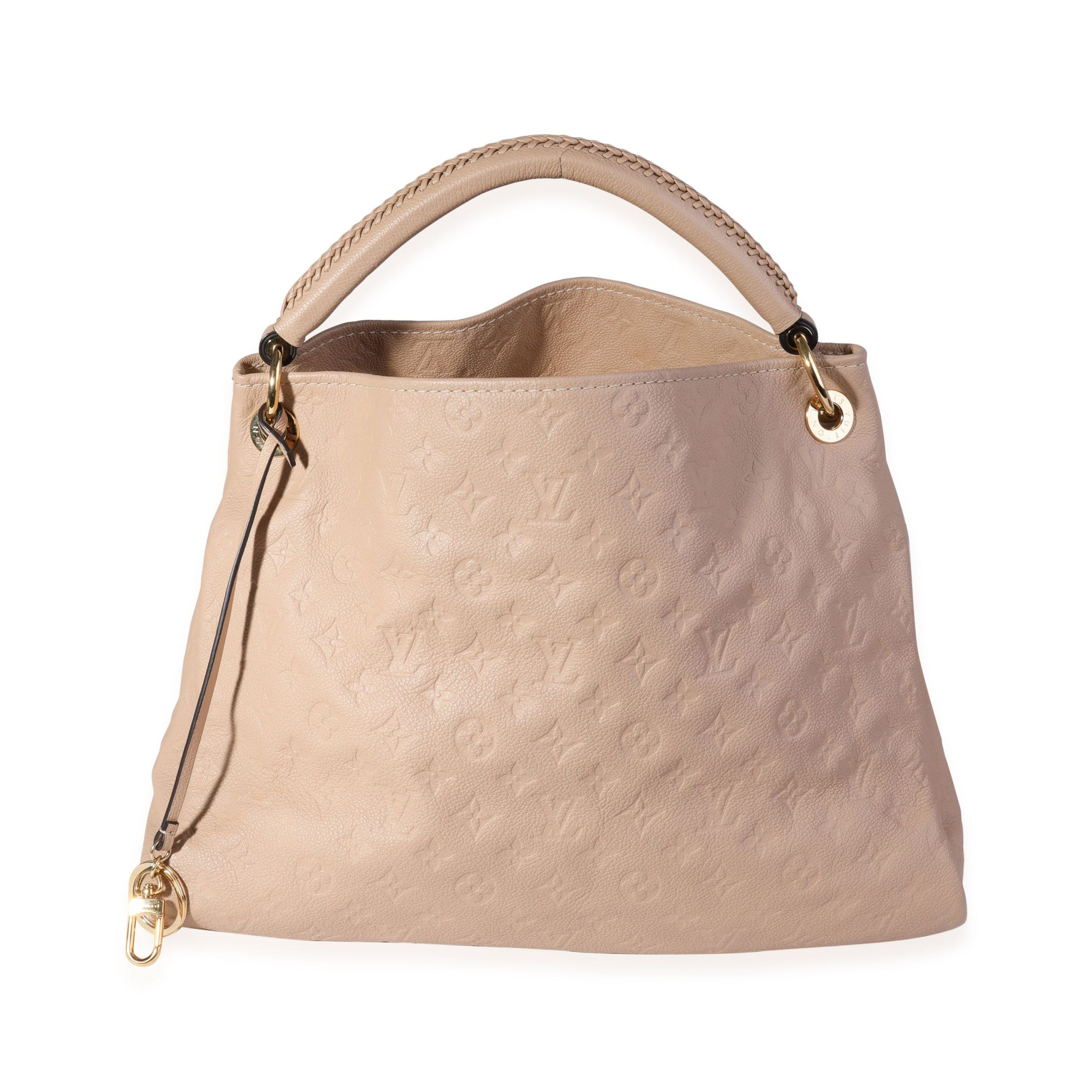 Image of Louis Vuitton Beige Monogram Empreinte Artsy Bag, Women's