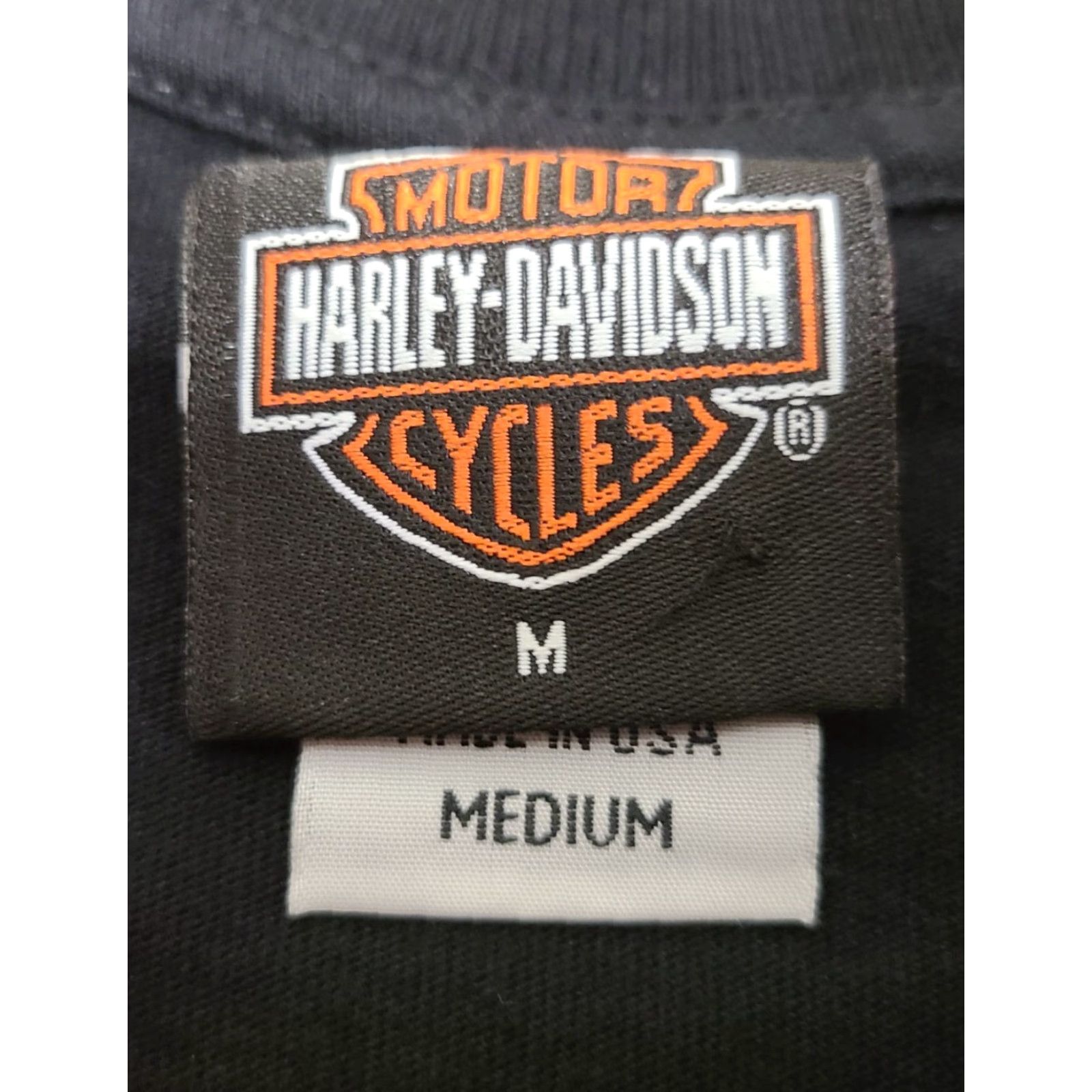 Harley Davidson VINTAGE Harley-Davidson Arrowhead Peoria AZ T-shirt Men M Black Cotton Logo 2006 Arizona Motorcycle Size US M / EU 48-50 / 2 - 4 Thumbnail