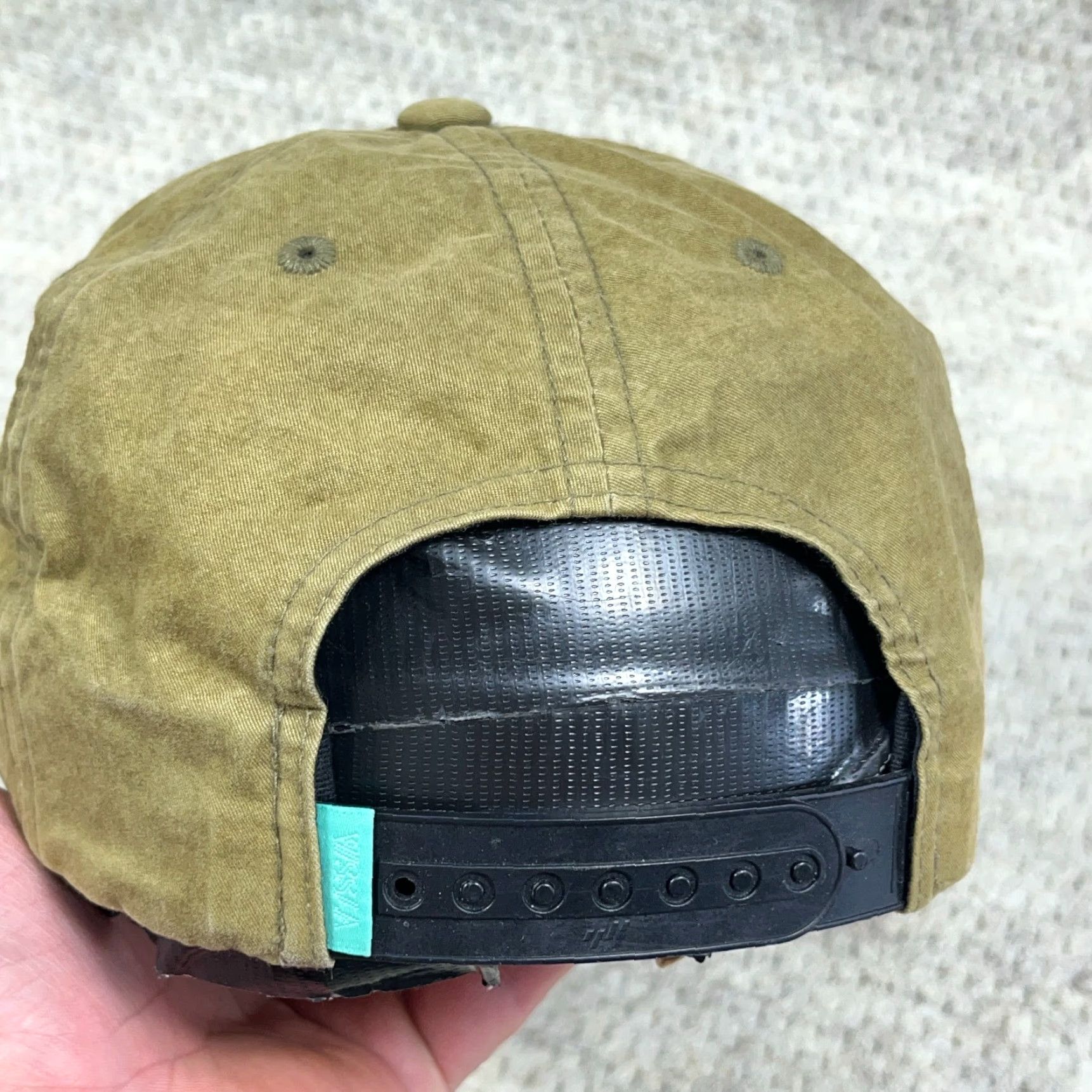 Vissla Vissla Hat Cap Snapback Olive Green Adult Patch Retro Adjustable Size ONE SIZE - 4 Thumbnail