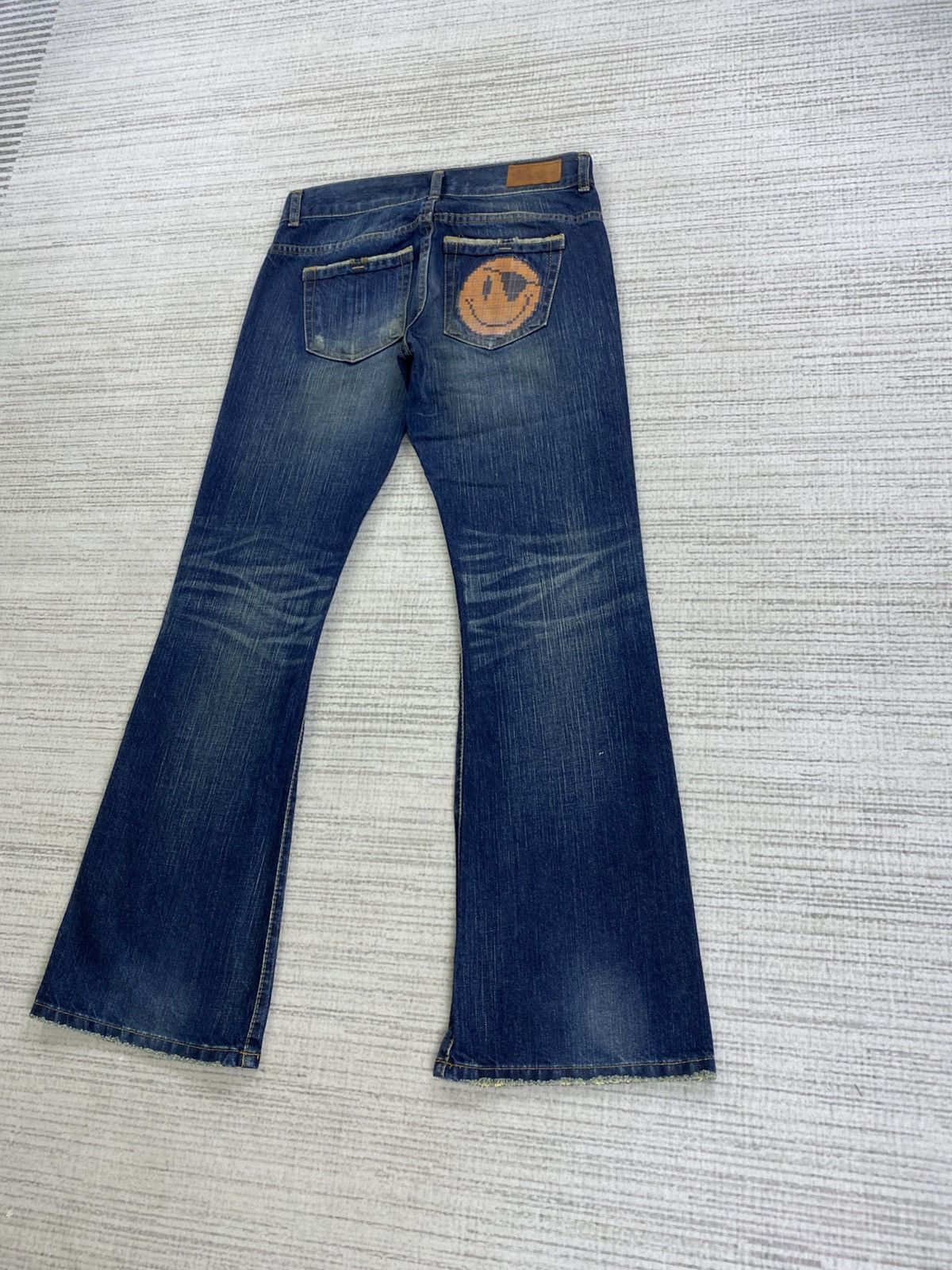 Beauty Beast × Hysteric Glamour × Vintage Vintage Flared Smile Japan Special Design Denim Pants Size US 28 / EU 44 - 9 Thumbnail