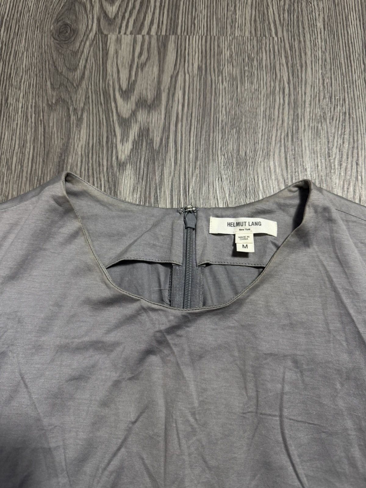 Helmut Lang Helmut Lang Mini Dress Grey Size M / US 6-8 / IT 42-44 - 3 Thumbnail