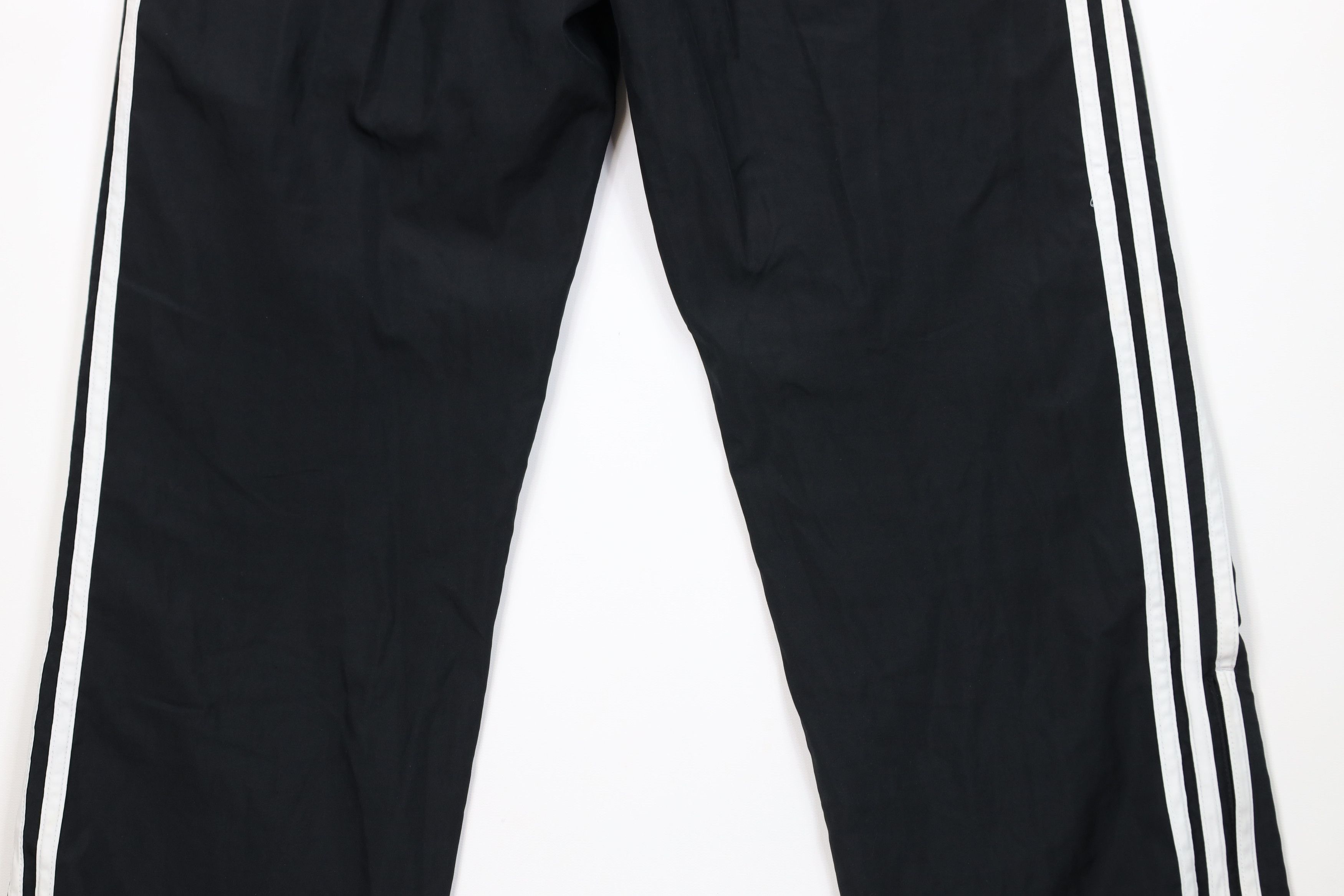 Adidas Vintage Y2K Adidas Spell Out Striped Lined Wide Leg Pants Size US 32 / EU 48 - 14 Thumbnail