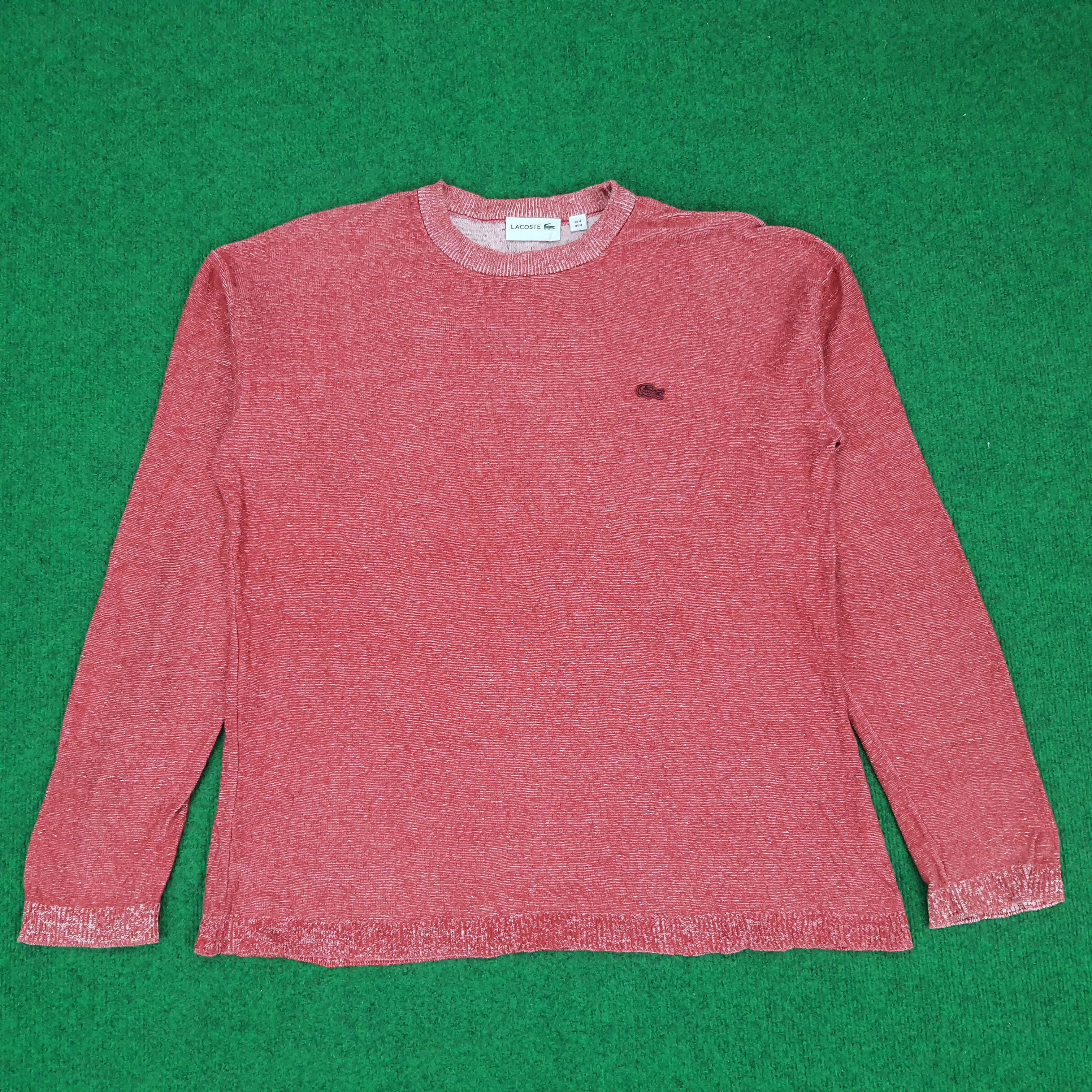 Lacoste Vintage Lacoste Swetashirt Size US L / EU 52-54 / 3 - 1 Thumbnail