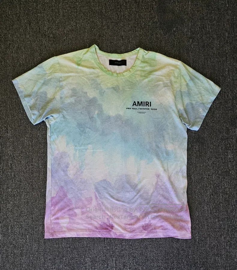 Amiri Size S Men's tie-dyed T-shirts