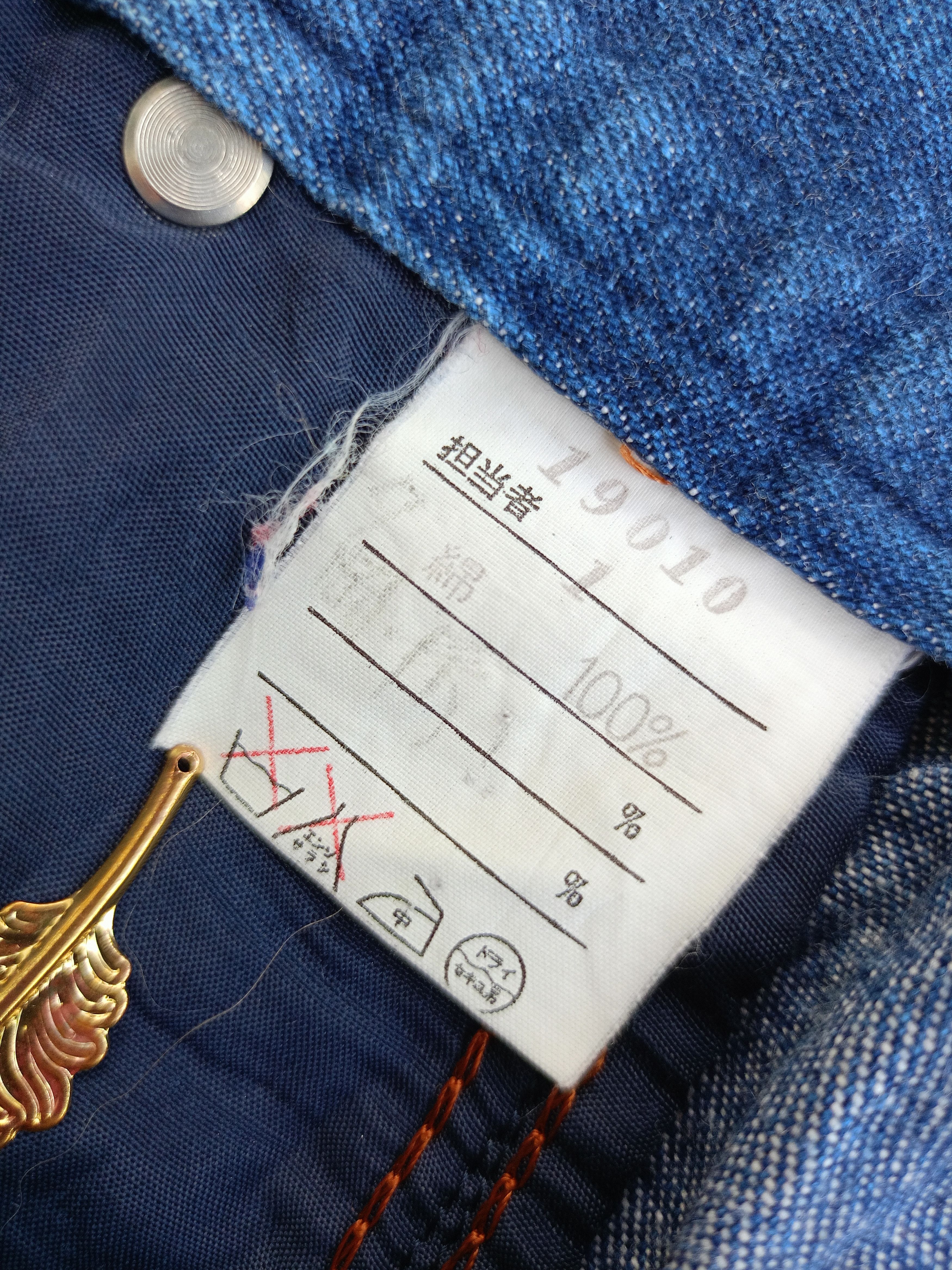 Japanese Brand × Vintage Japanese Brand Vintage Streetwear Denim Size US 30 / EU 46 - 14 Thumbnail