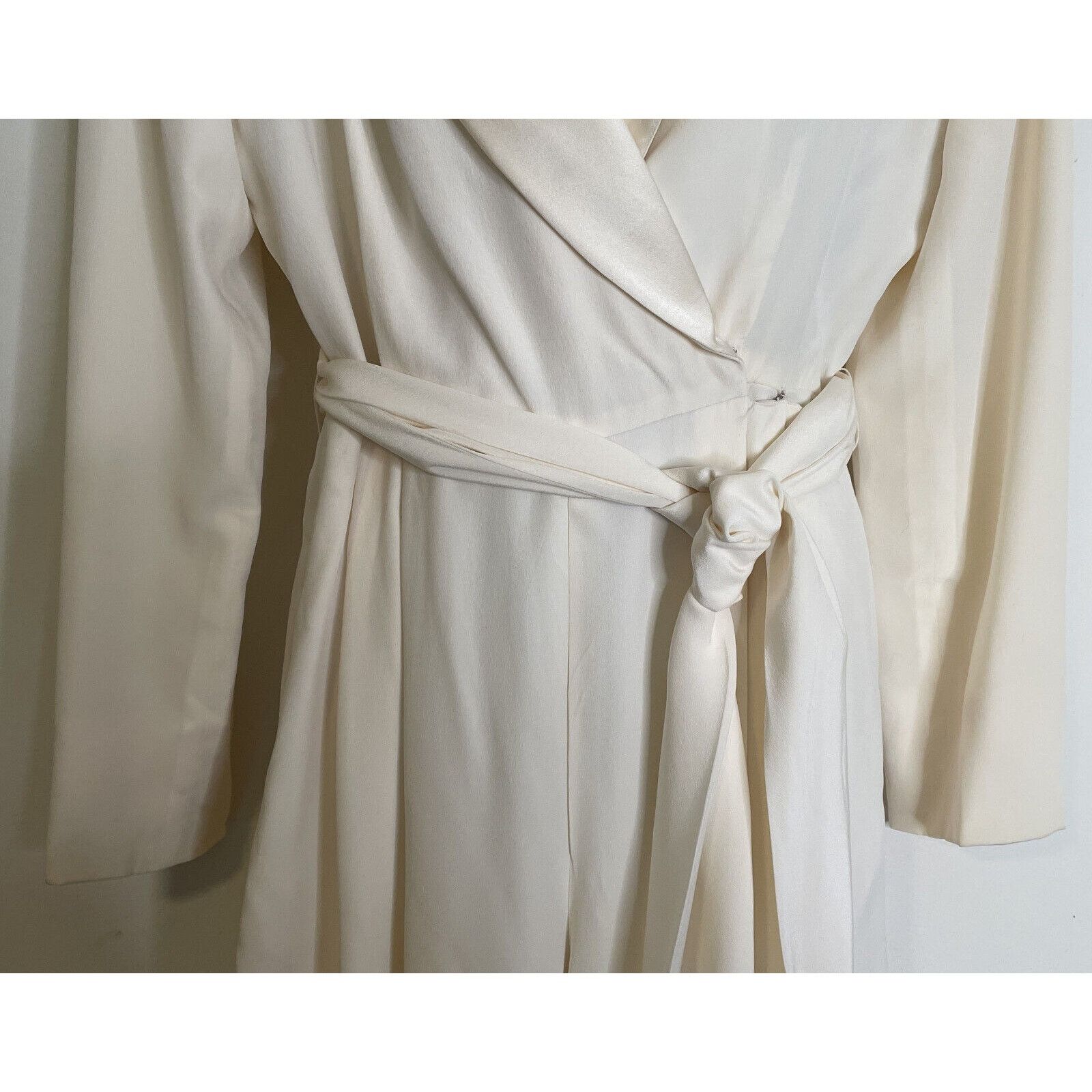 Ralph Lauren Purple Label Ralph Lauren Purple Label Polo Ivory Silk Jumpsuit Womens 12 Size 34" / US 12 / IT 48 - 5 Thumbnail