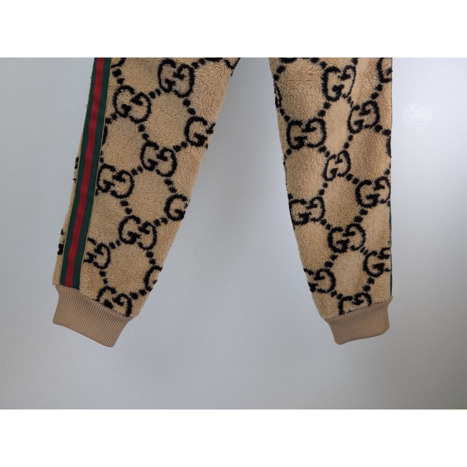 Gucci o1rshd1 GG Jacquard Jogging Pant & Sweatpants in Camel Size US 32 / EU 48 - 13 Thumbnail