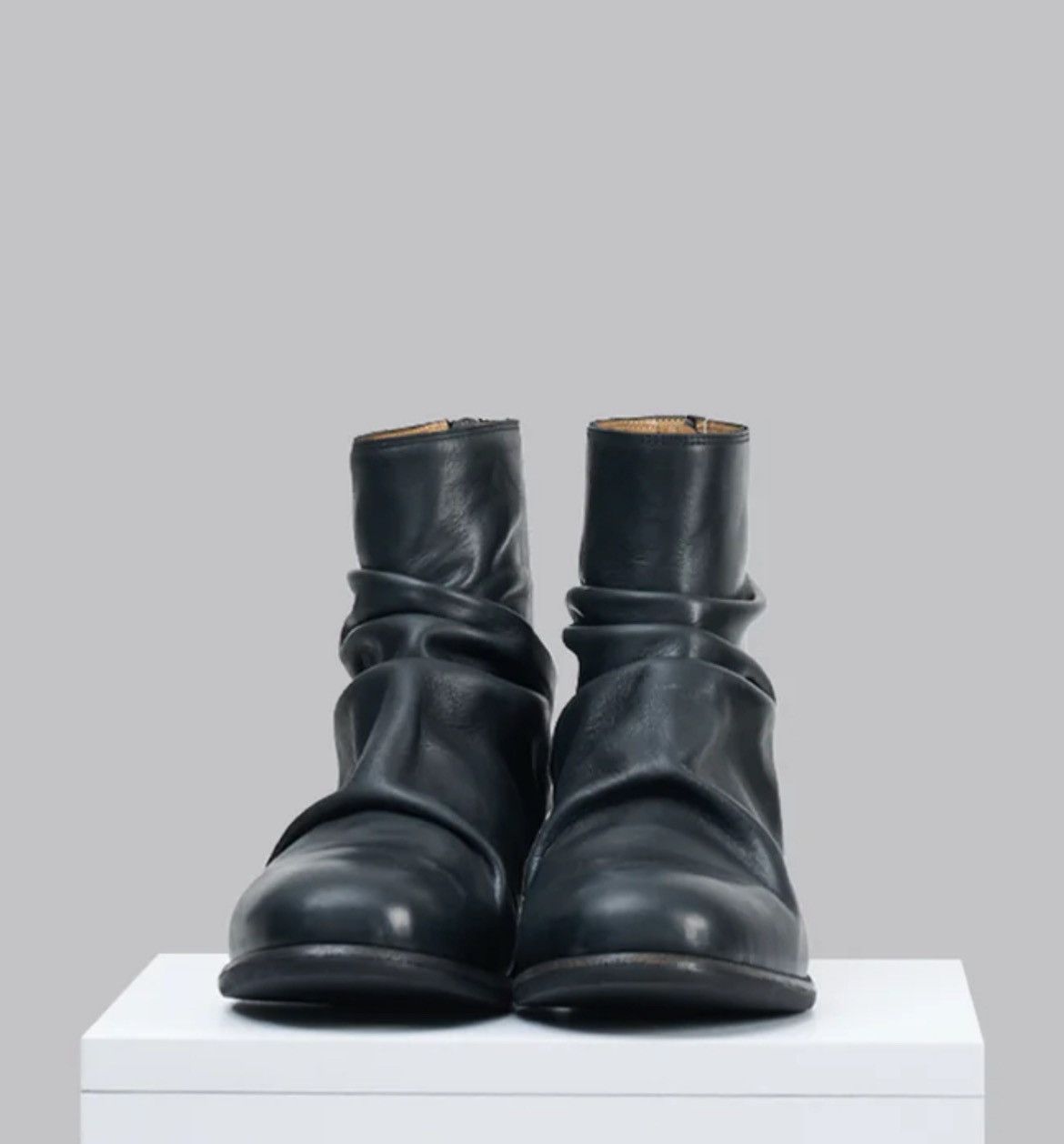 Yohji Yamamoto CROPPED CREASE BOOTS Size US 9 / EU 42 - 3 Thumbnail