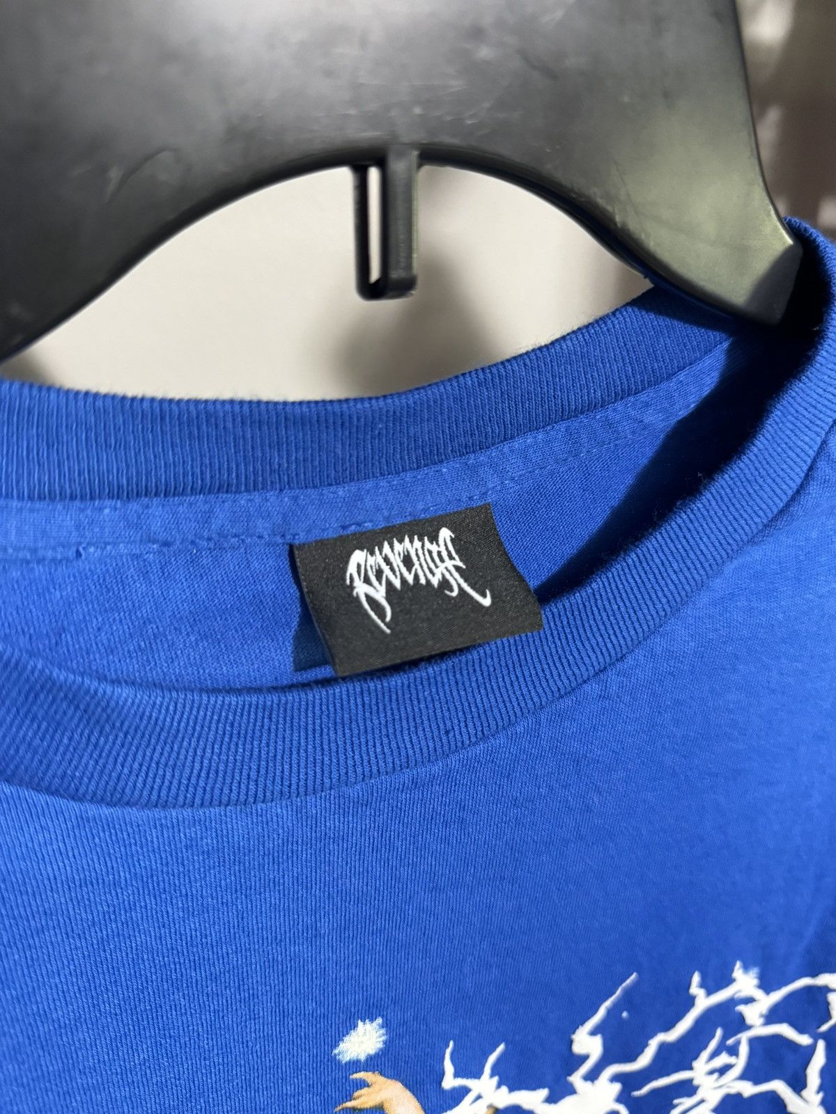 Revenge Revenge Lightning Angel Tee Blue L Size US L / EU 52-54 / 3 - 4 Thumbnail